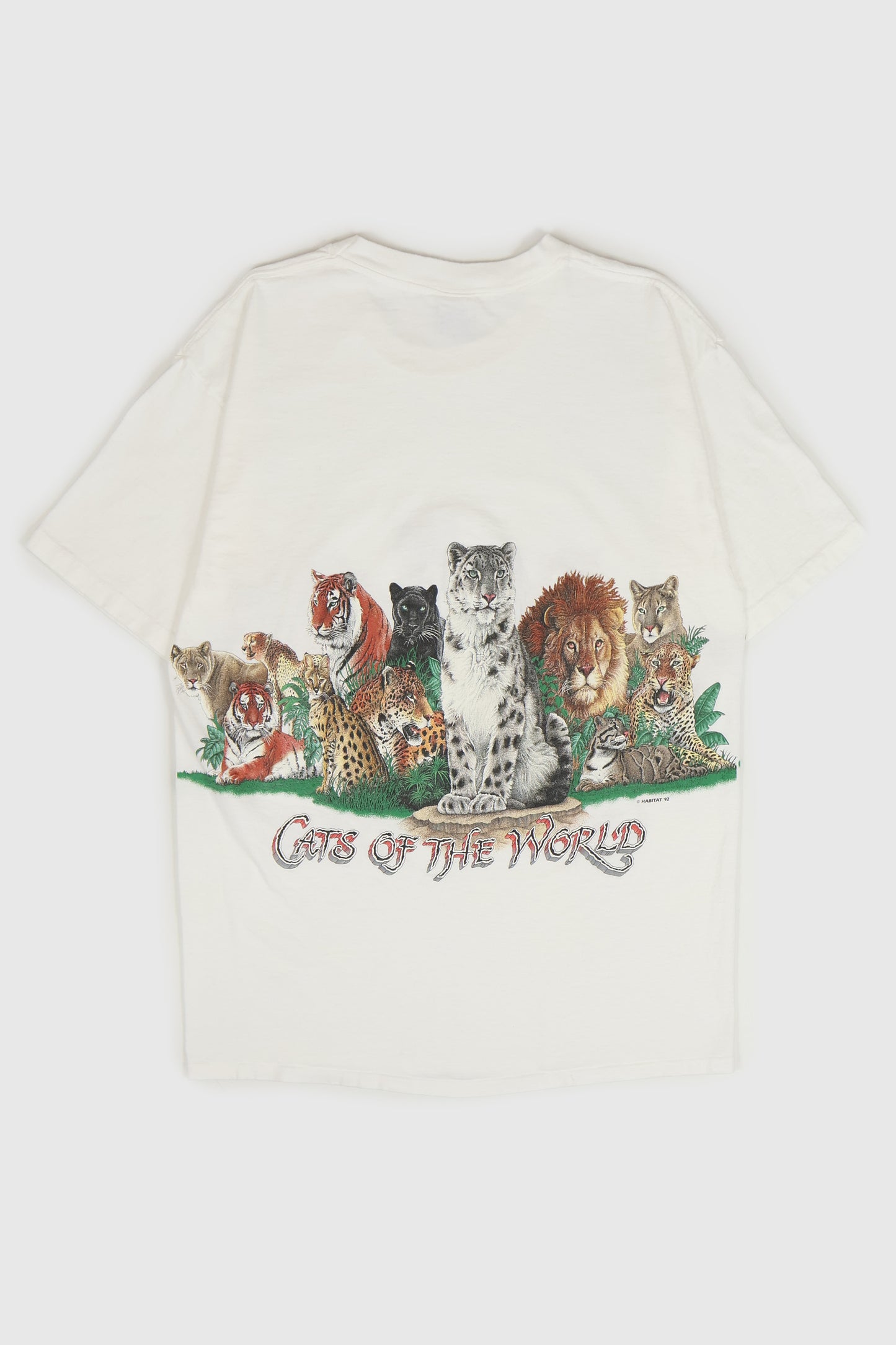 Vintage Cats of the World Tee Image 1