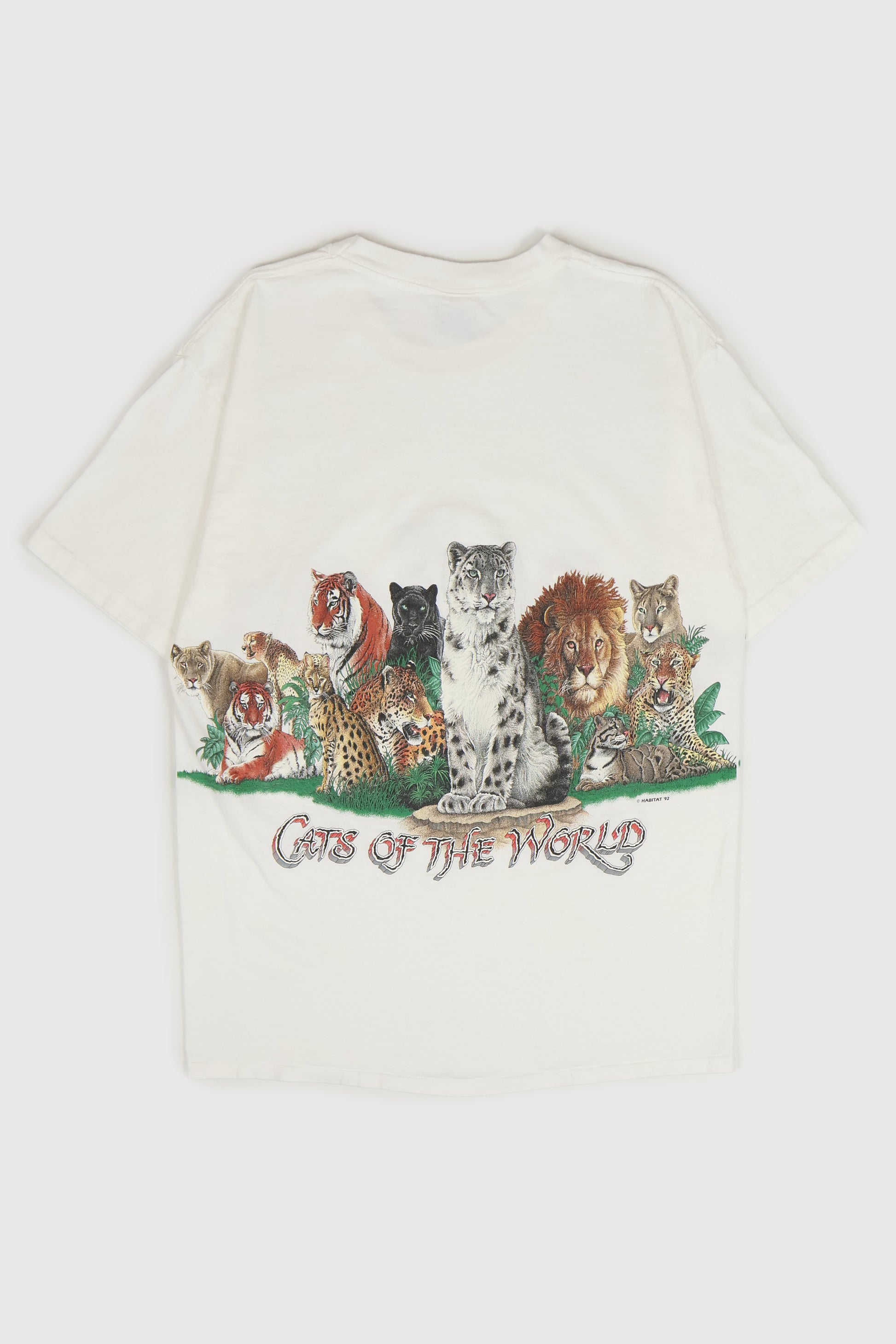 Vintage Cats of the World Tee Image 1