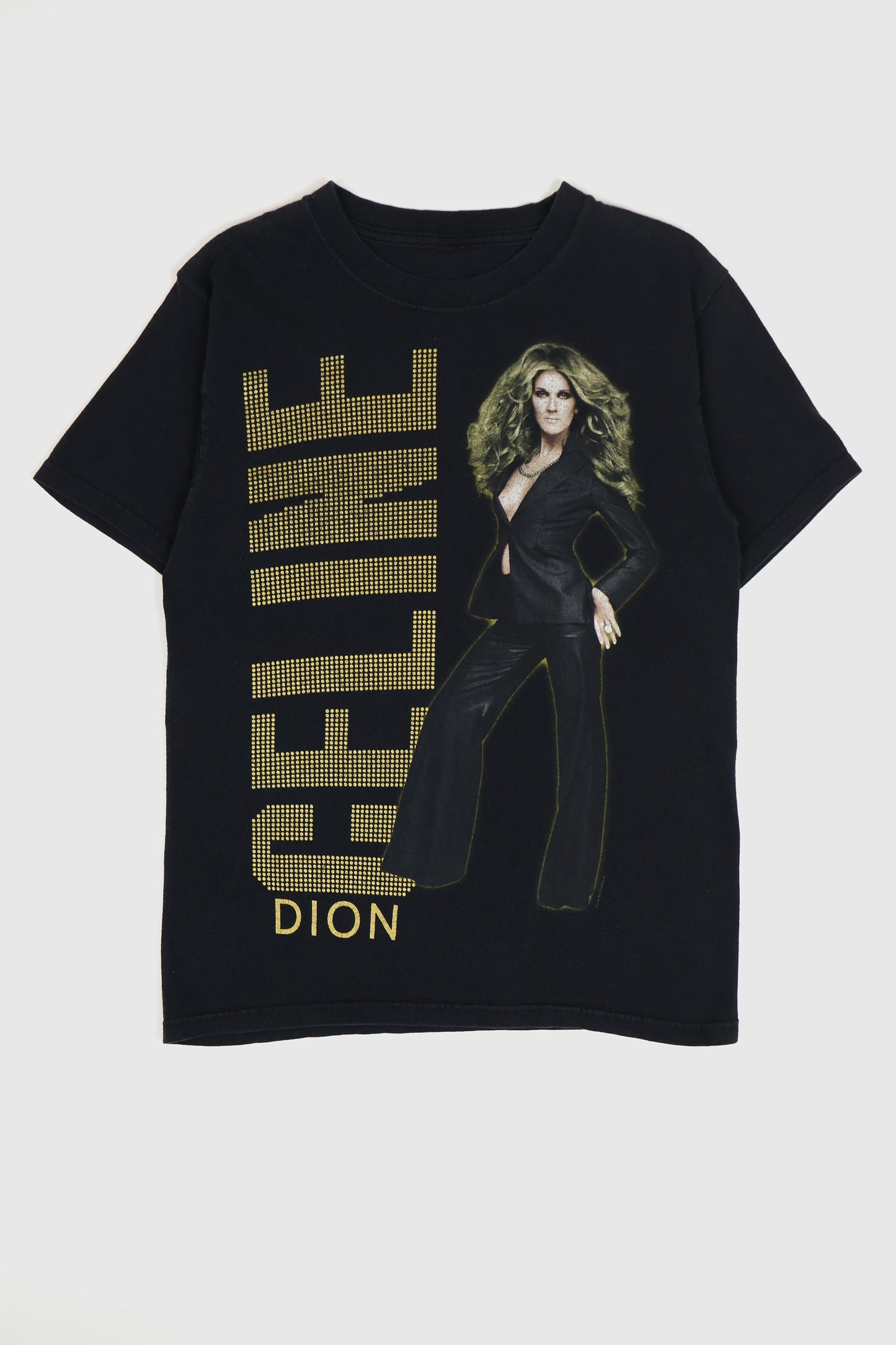 Vintage Celine Dion 2008 World Tour Tee Image 0