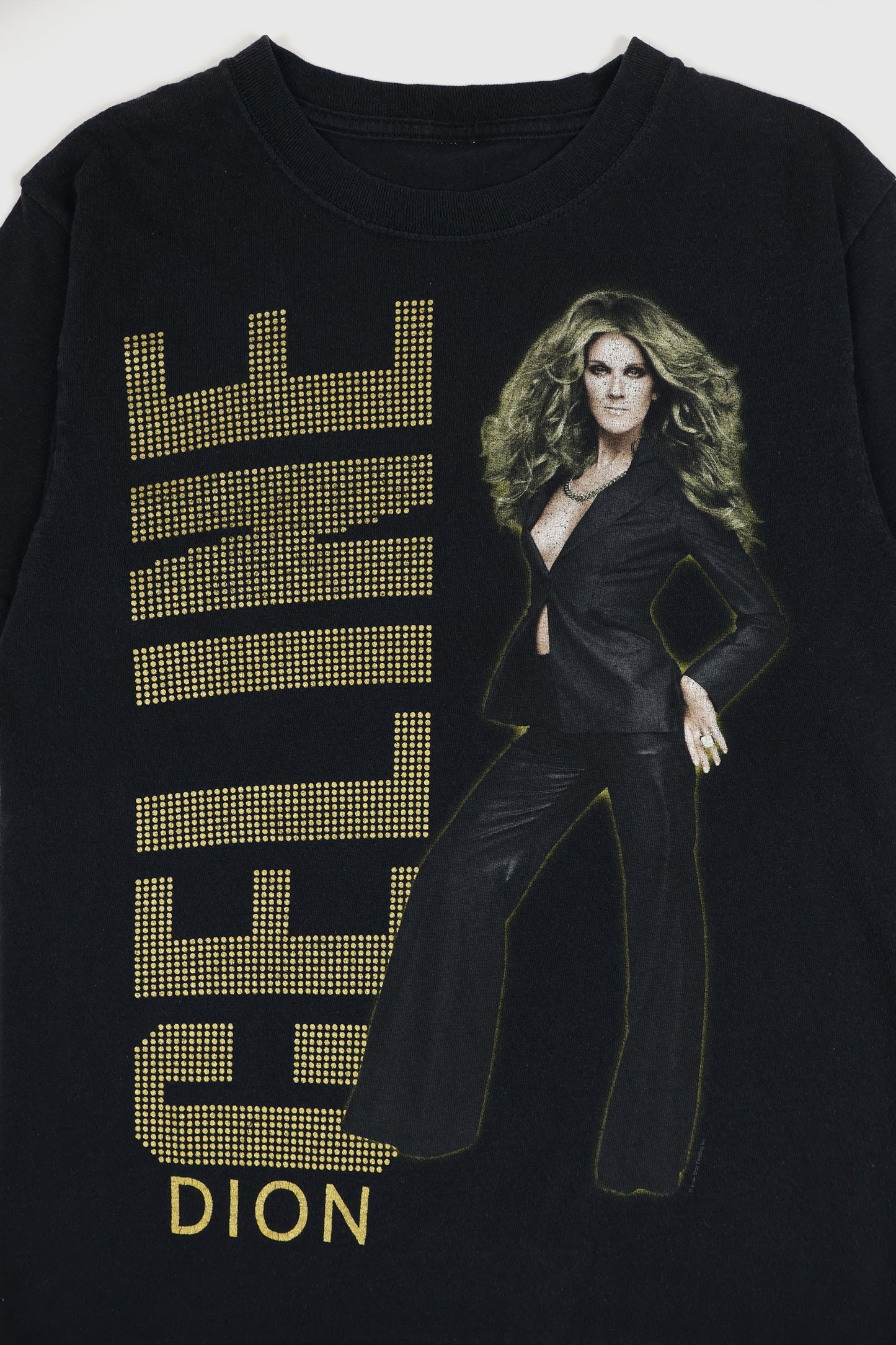Vintage Celine Dion 2008 World Tour Tee Image 2