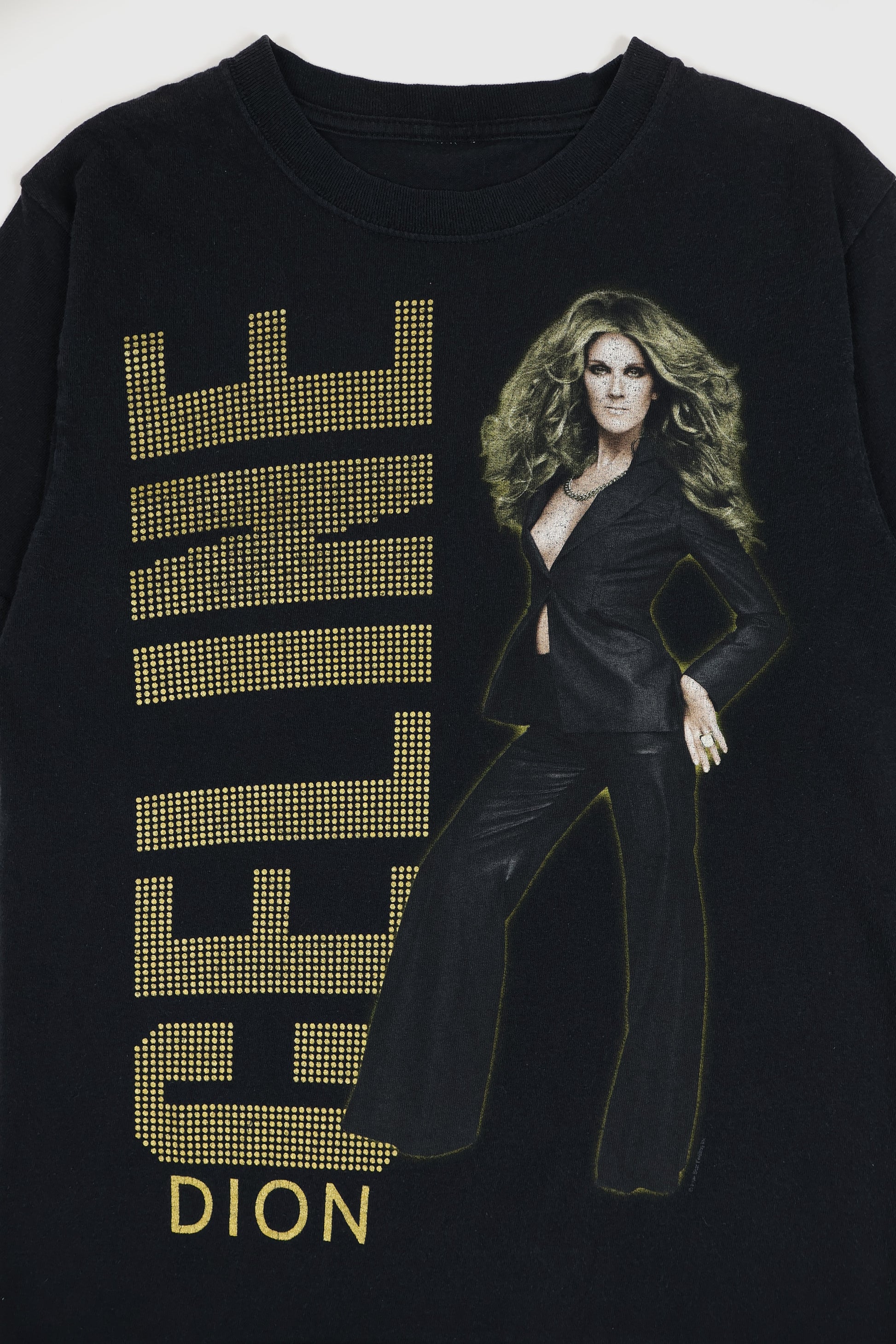 Vintage Celine Dion 2008 World Tour Tee Image 2