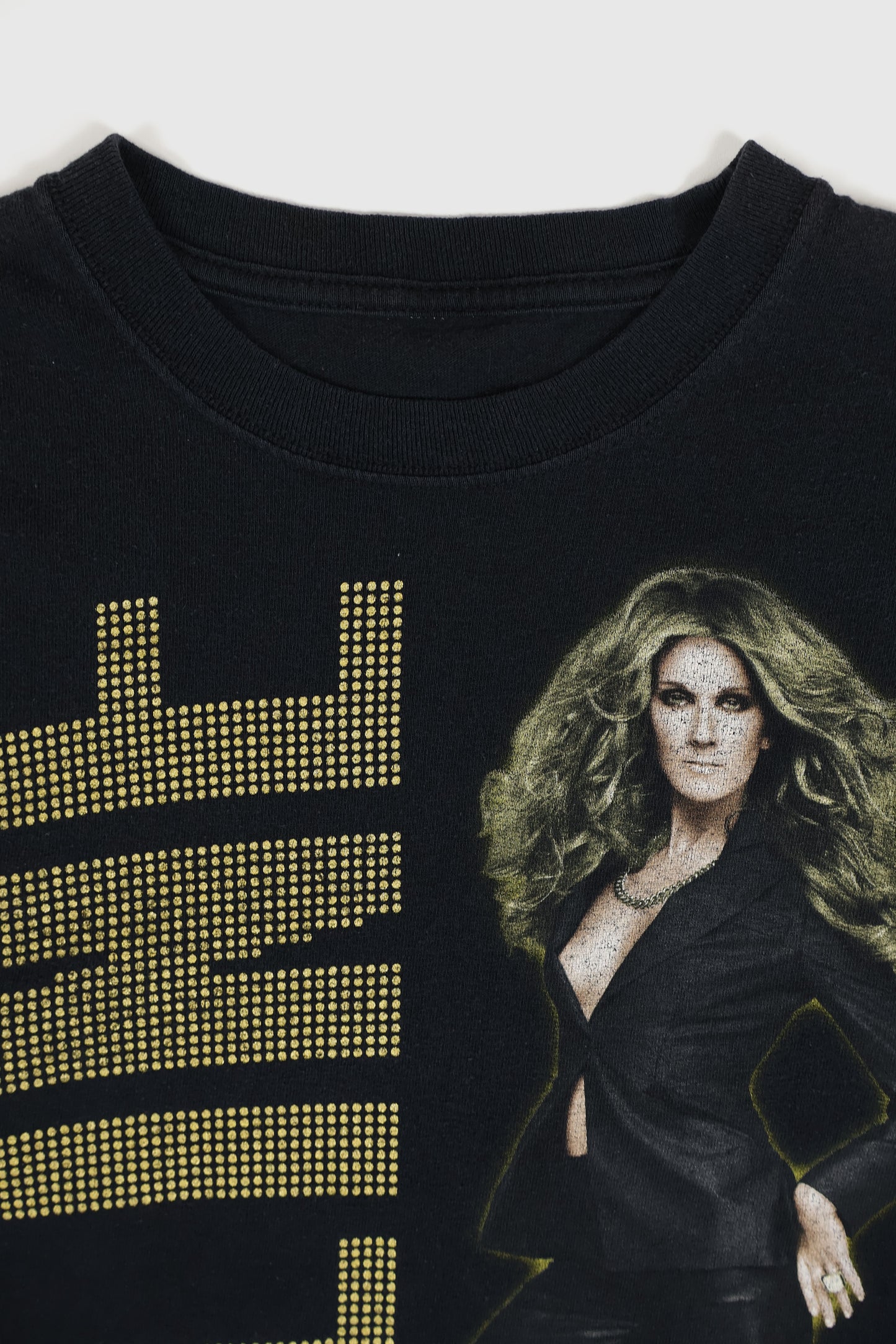 Vintage Celine Dion 2008 World Tour Tee Image 3