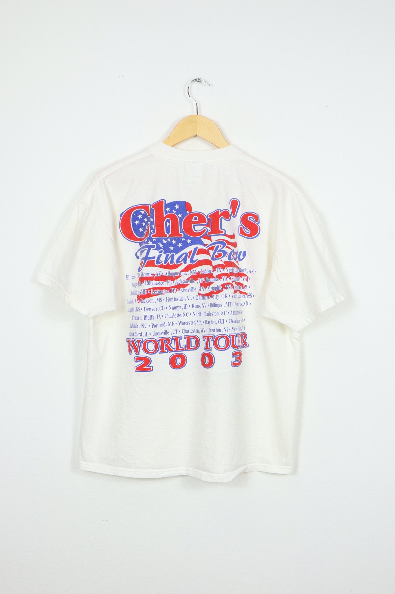 Vintage Cher Farewell Tour 2003 Tee