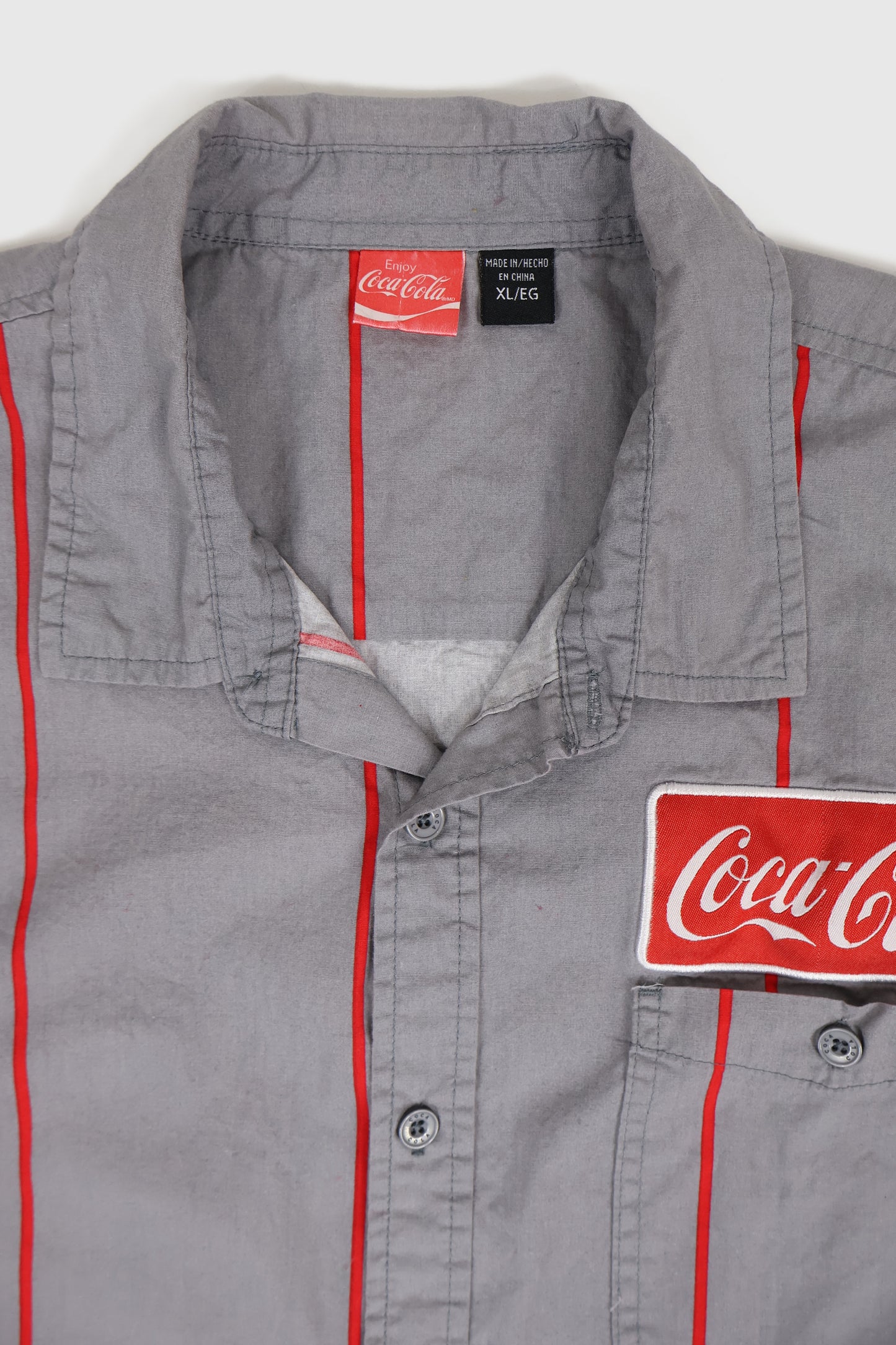 Vintage Coca-Cola Short Sleeve Button-Down Shirt