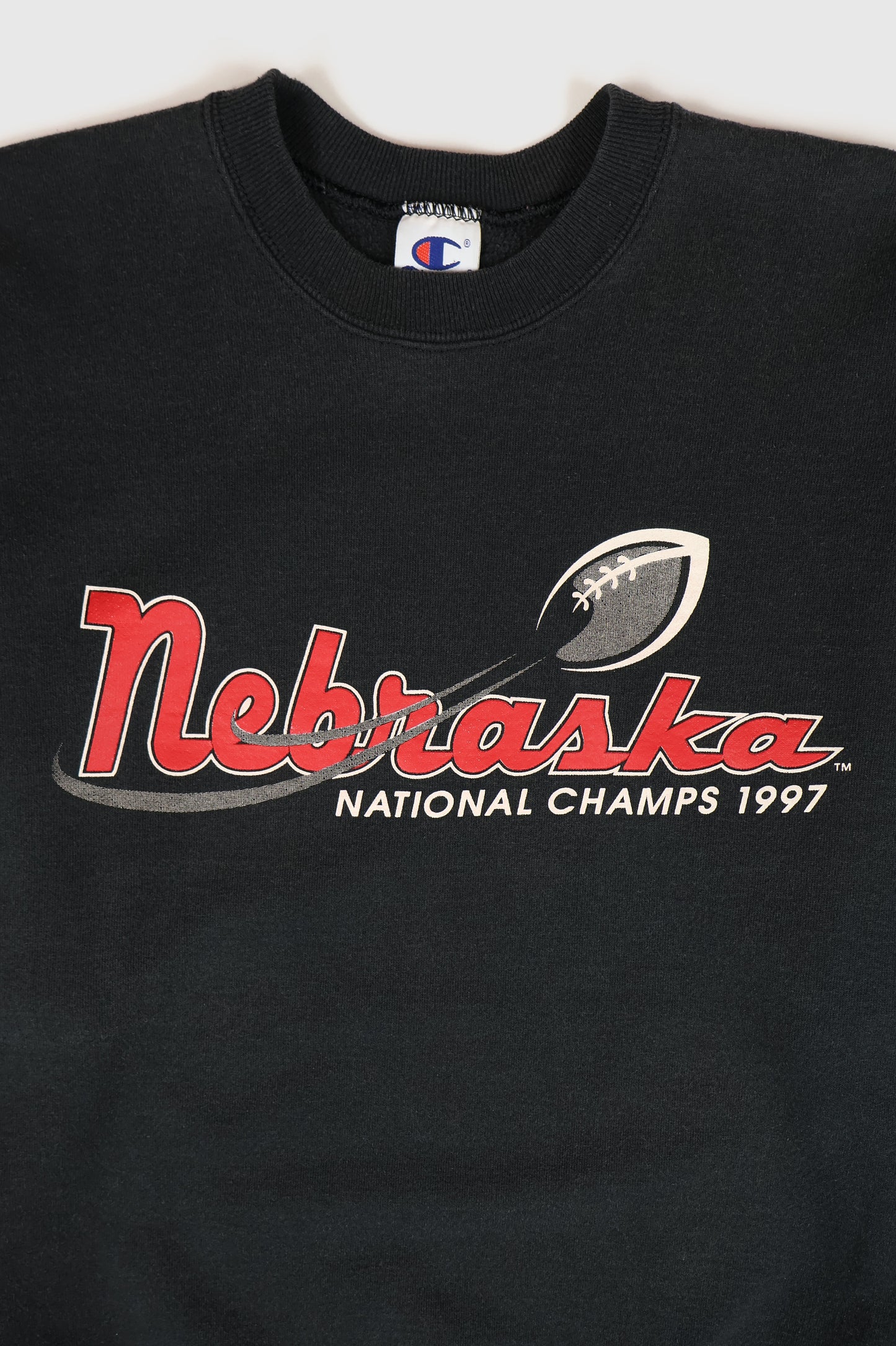 Vintage Nebraska Football 1997 National Champs Crewneck Image 1