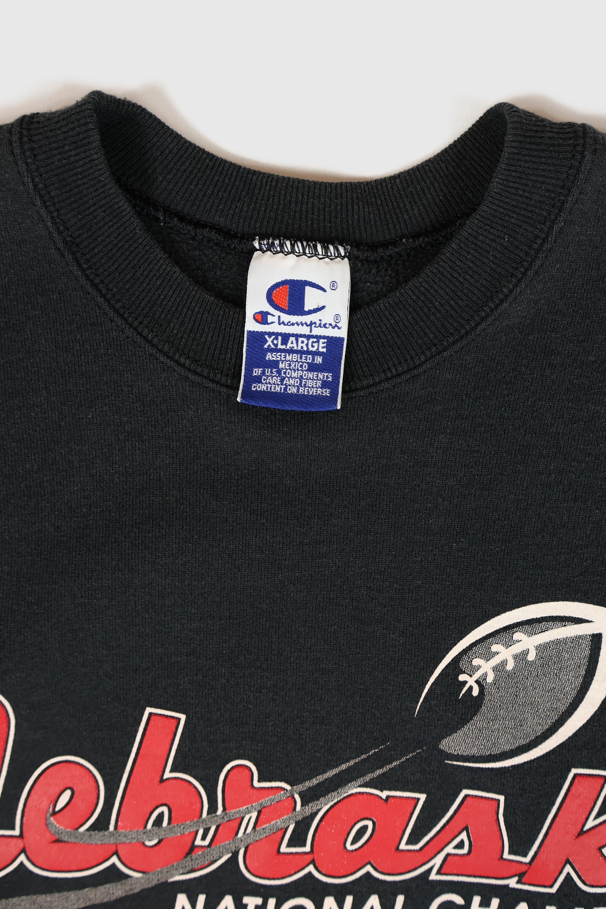 Vintage Nebraska Football 1997 National Champs Crewneck Image 2