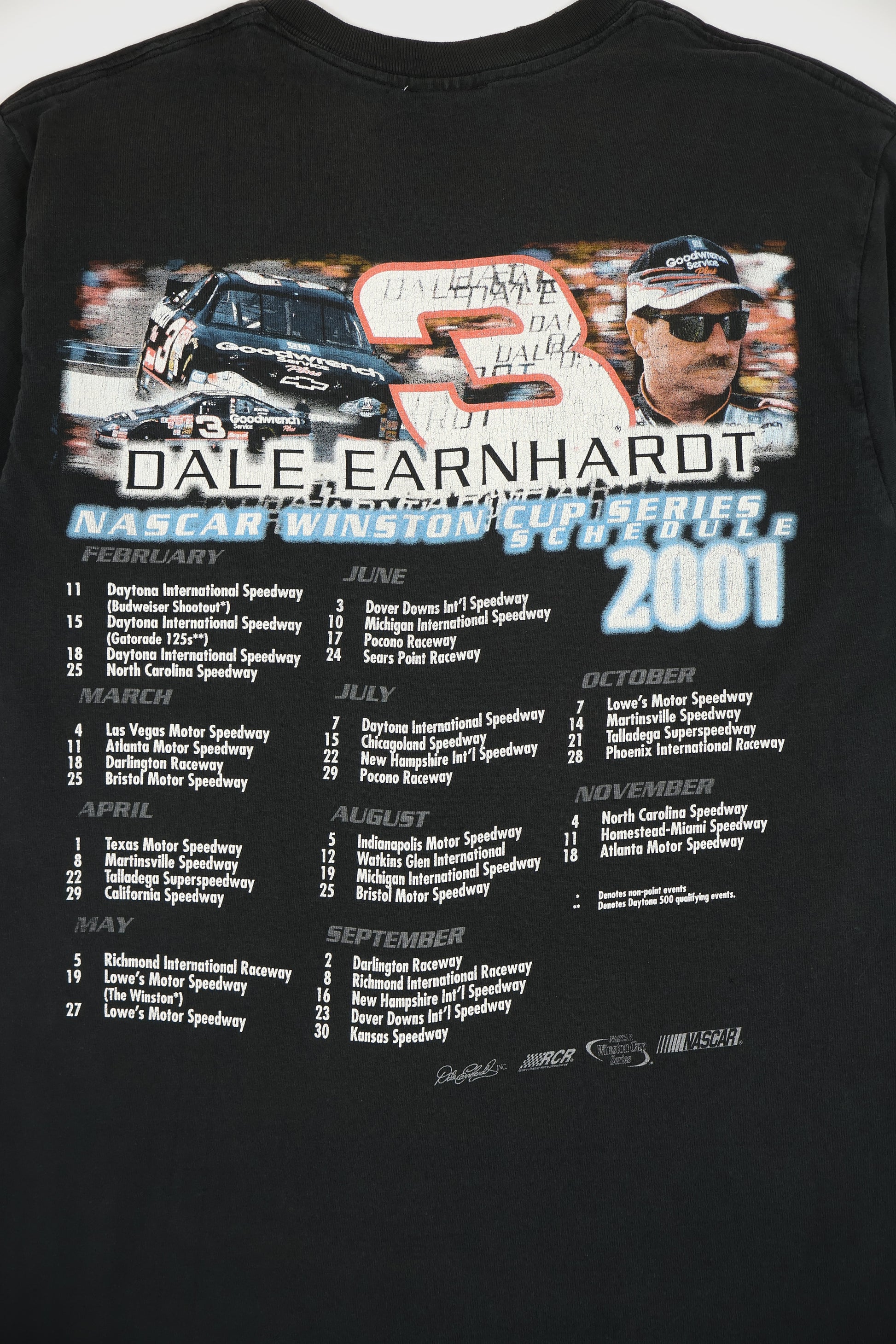 Vintage Dale Earnhardt Tee Image 3