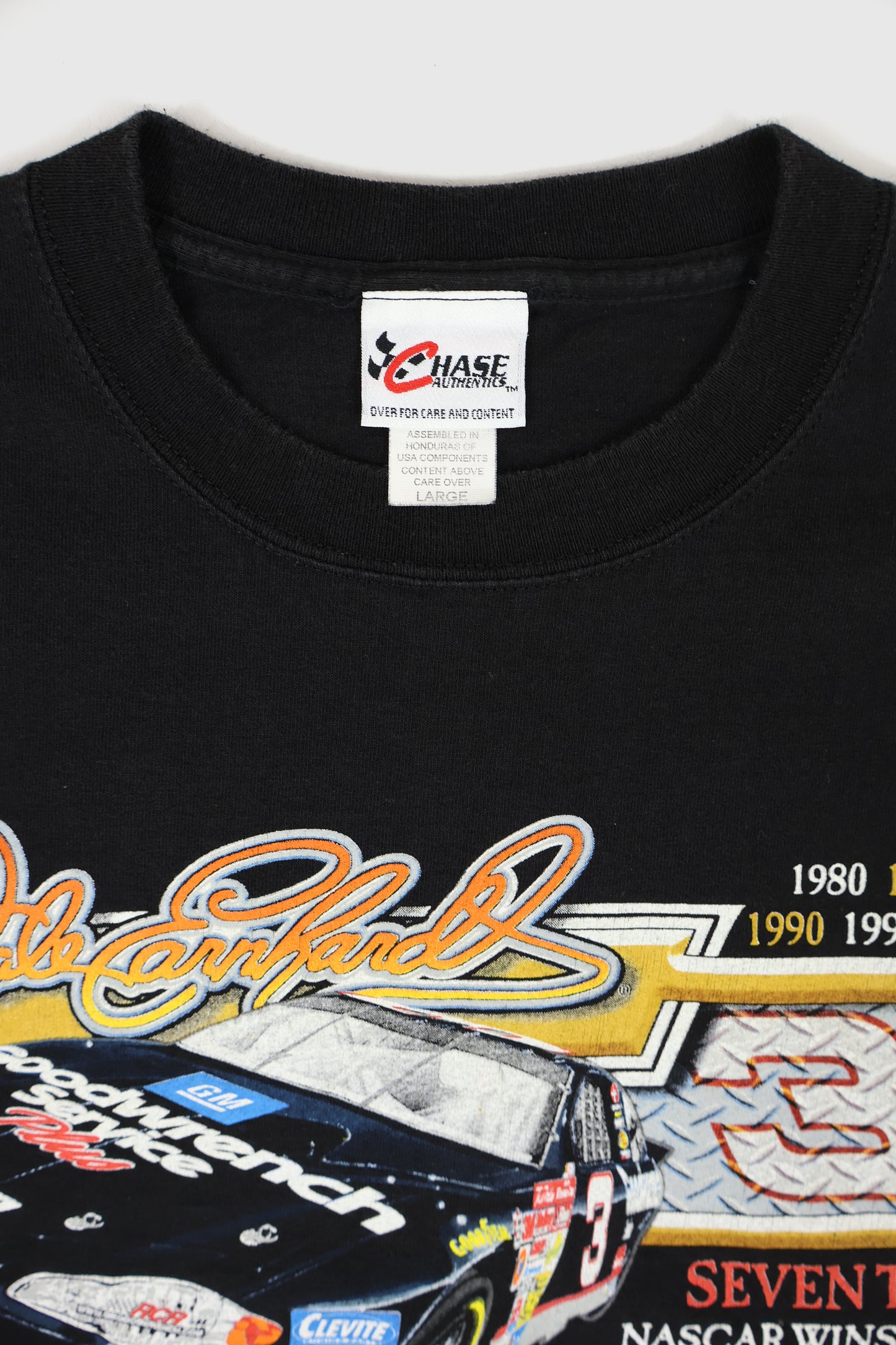 Vintage Dale Earnhardt NASCAR Tee Image 3