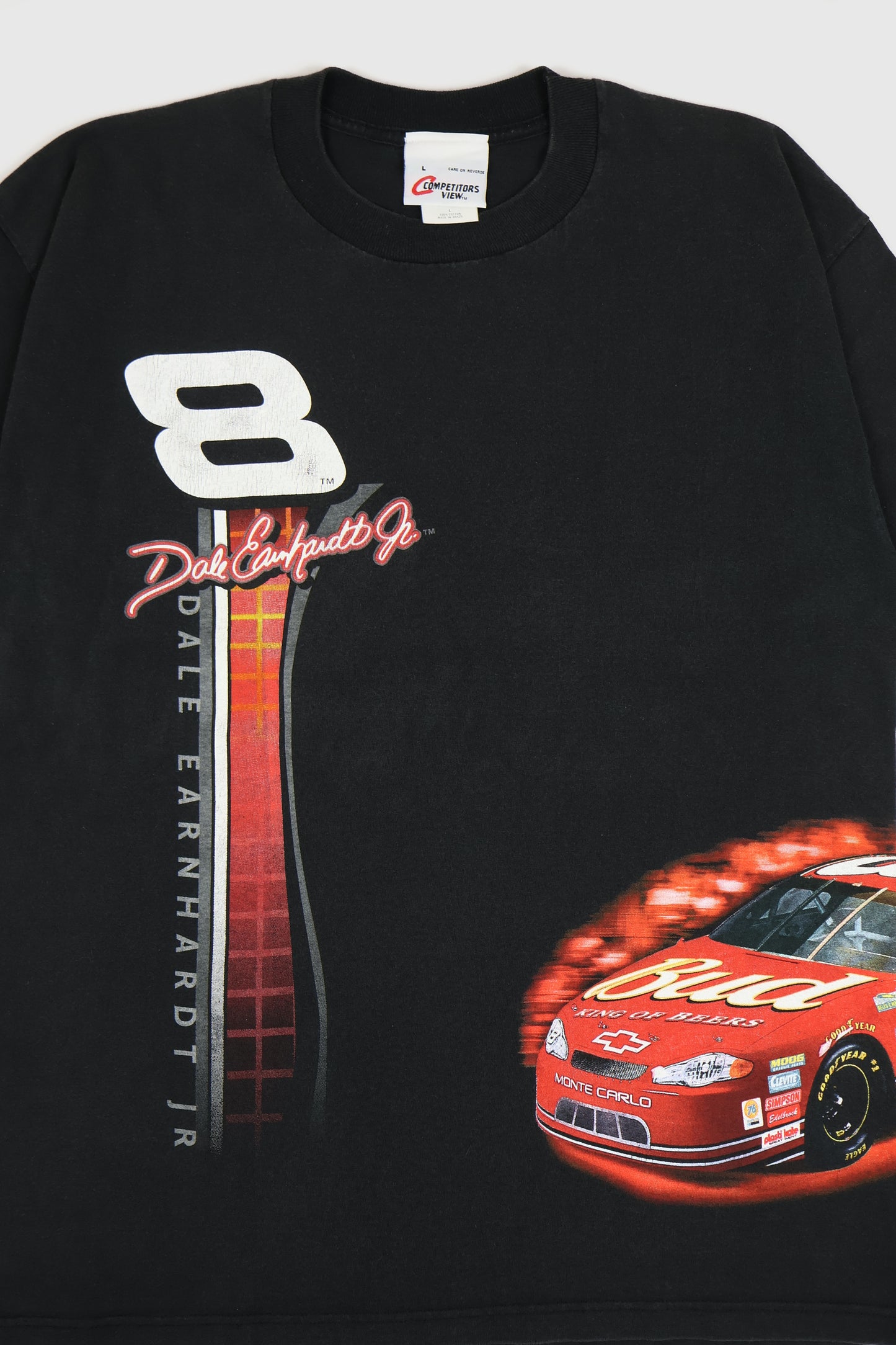 Vintage Dale Earndhardt Jr NASCAR Tee Image 1