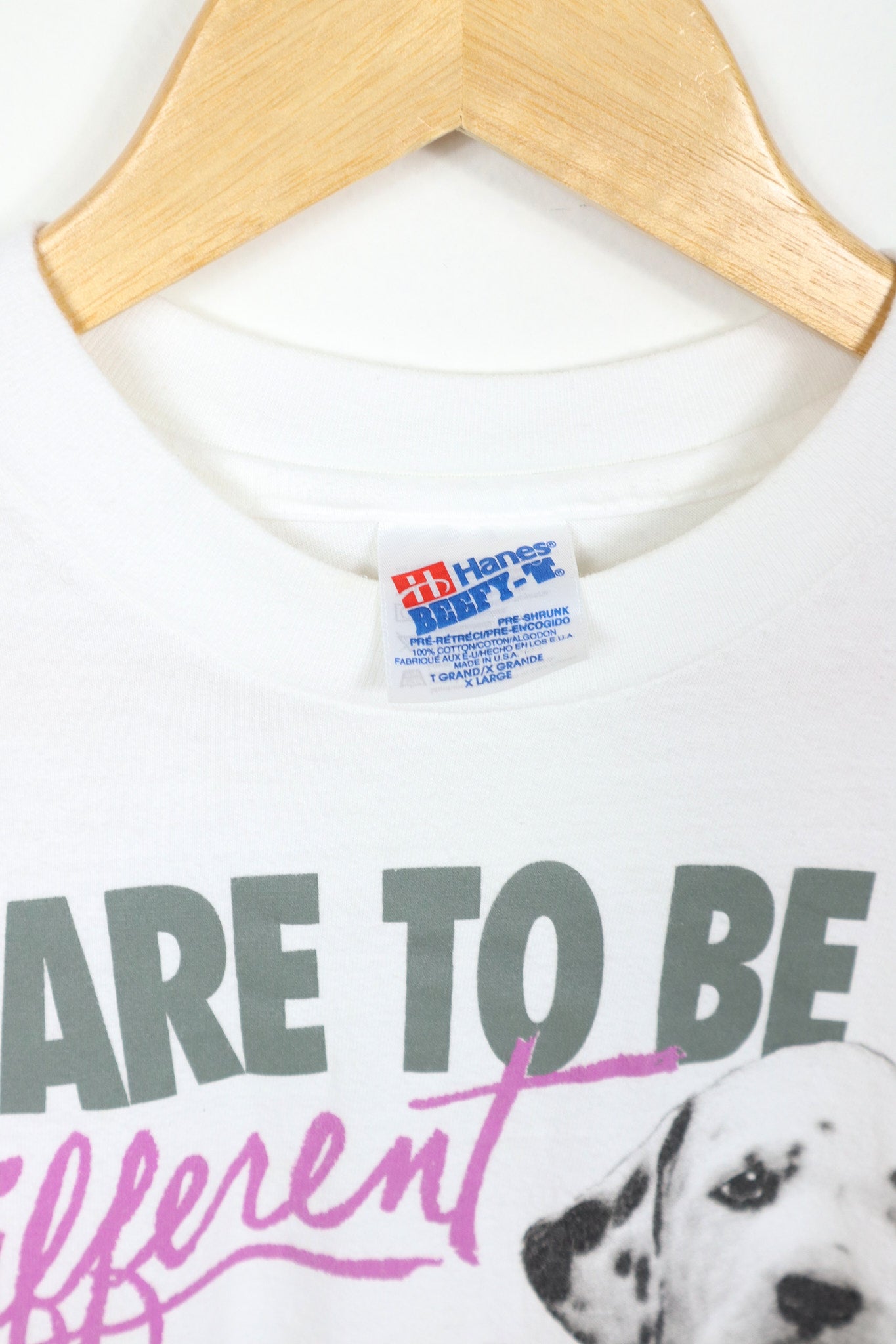 Dalmation Dare to be Different Tee