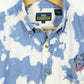 Vintage Bleached Denim Havana Cappuccino Button-Down