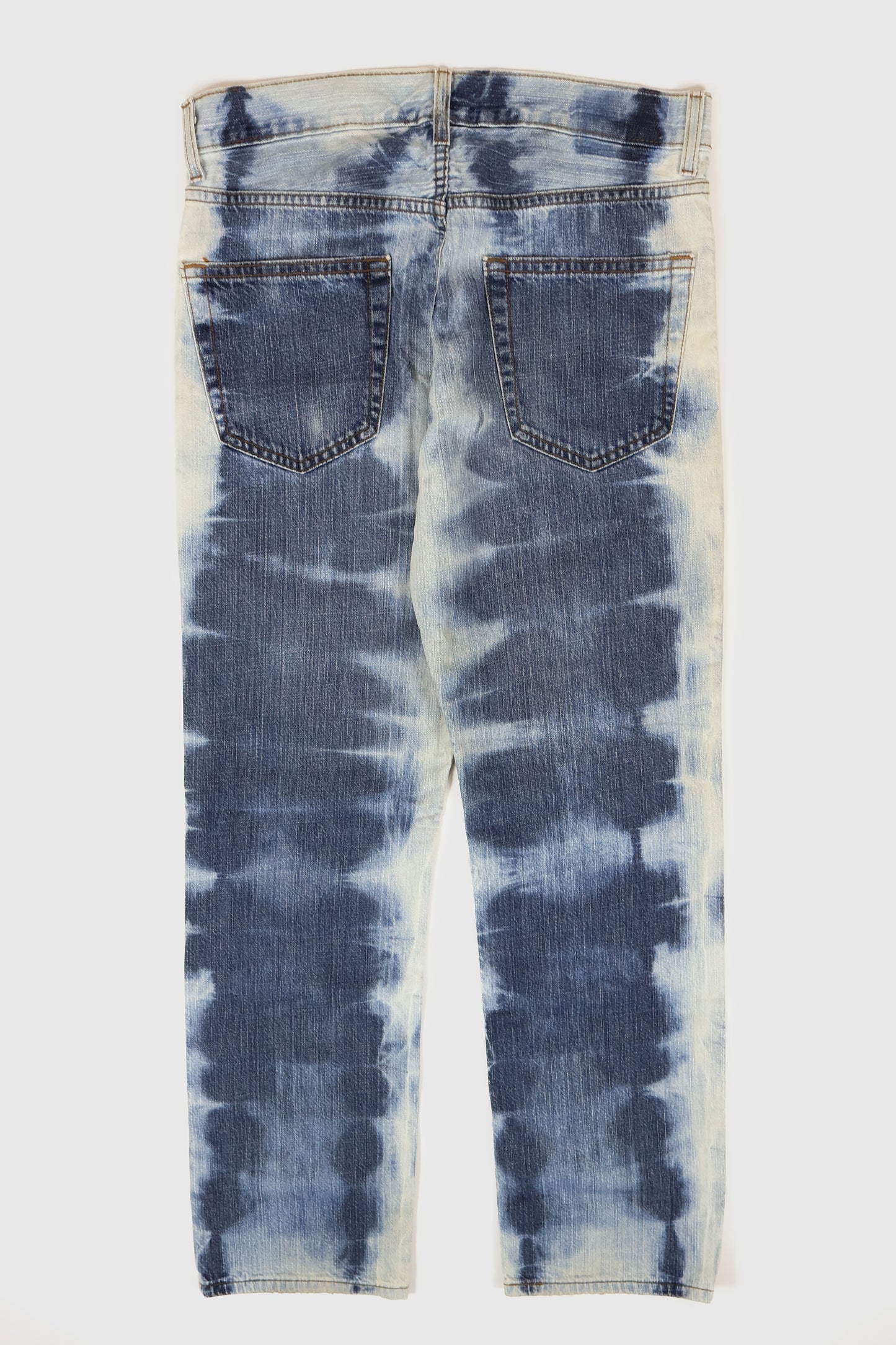 Vintage Bleached Straight Fit Jeans