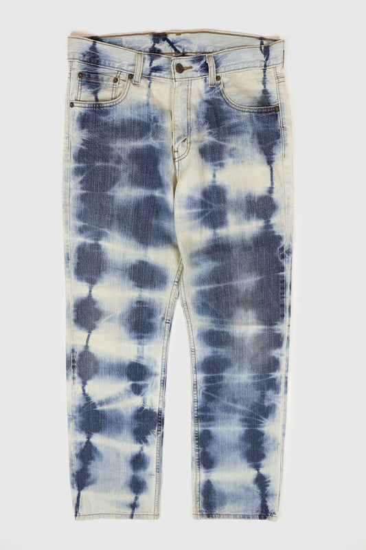 Vintage Bleached Straight Fit Jeans