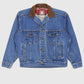 Vintage Distressed Denim Jacket
