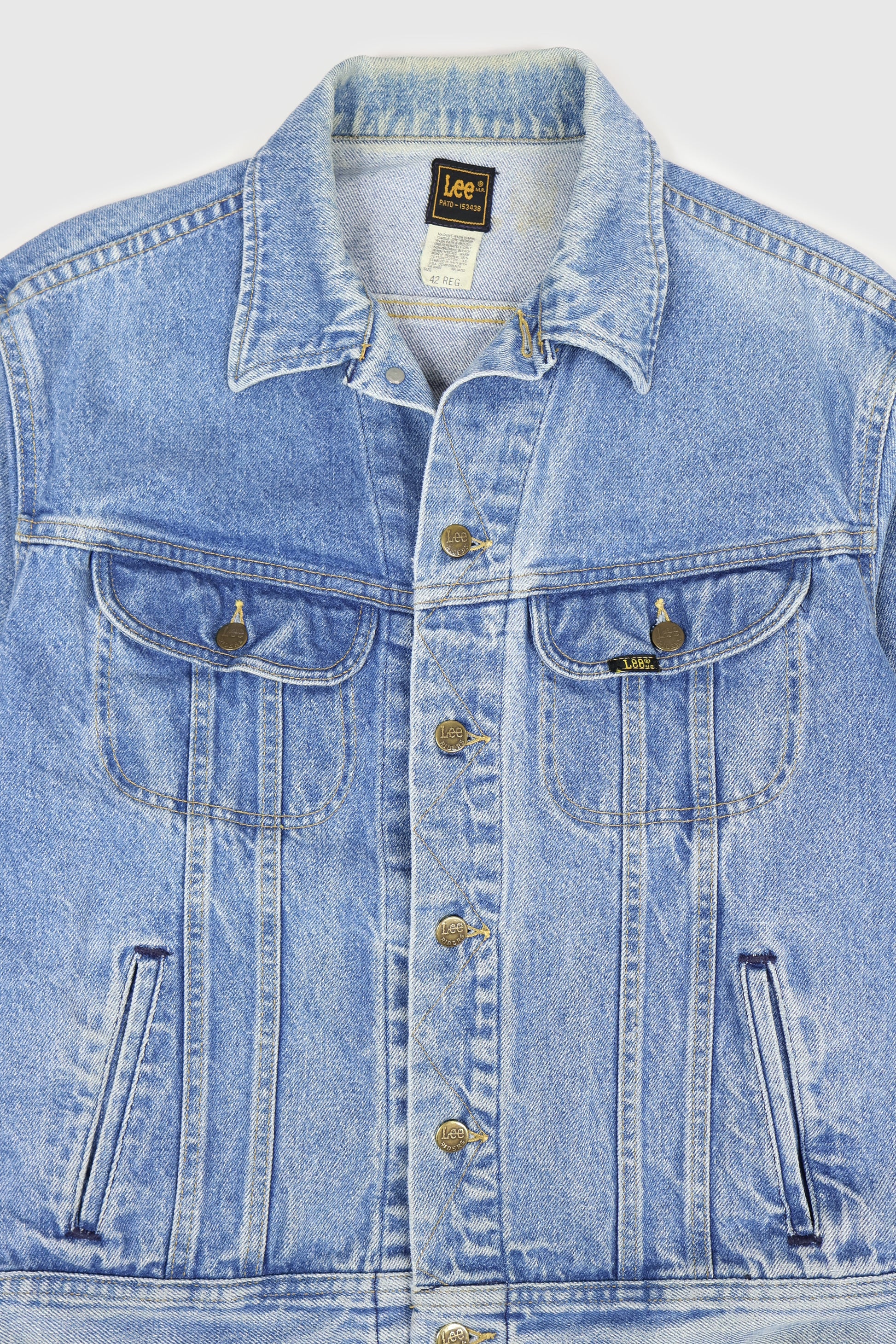 Vintage Lee Denim Jacket Image 2