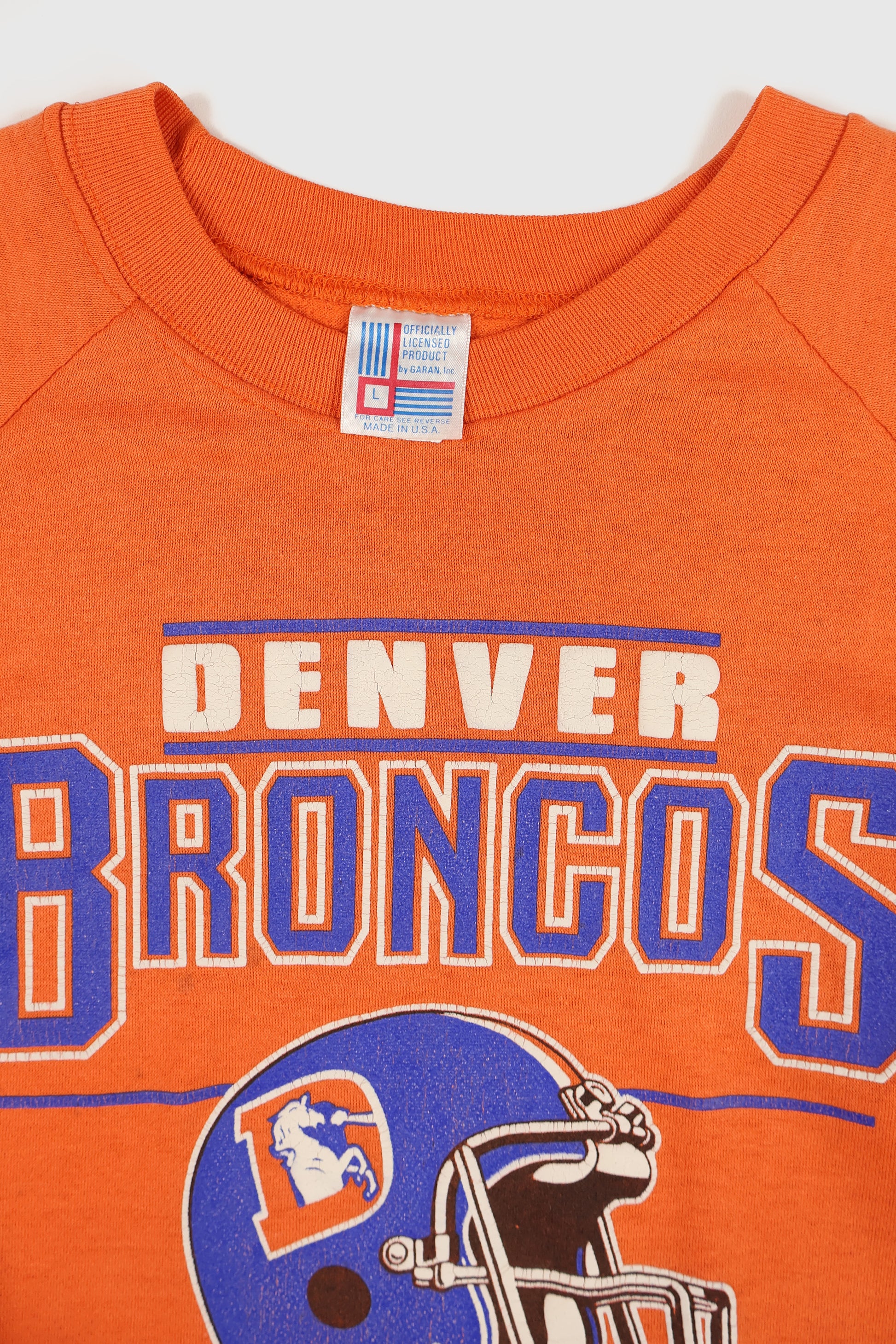 Vintage Lightweight Denver Broncos Crewneck Image 2