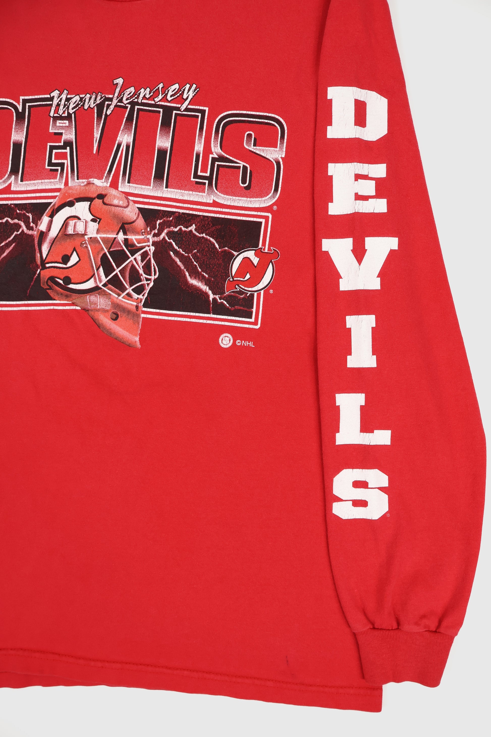 Vintage New Jersey Devils Long Sleeve Tee Image 3