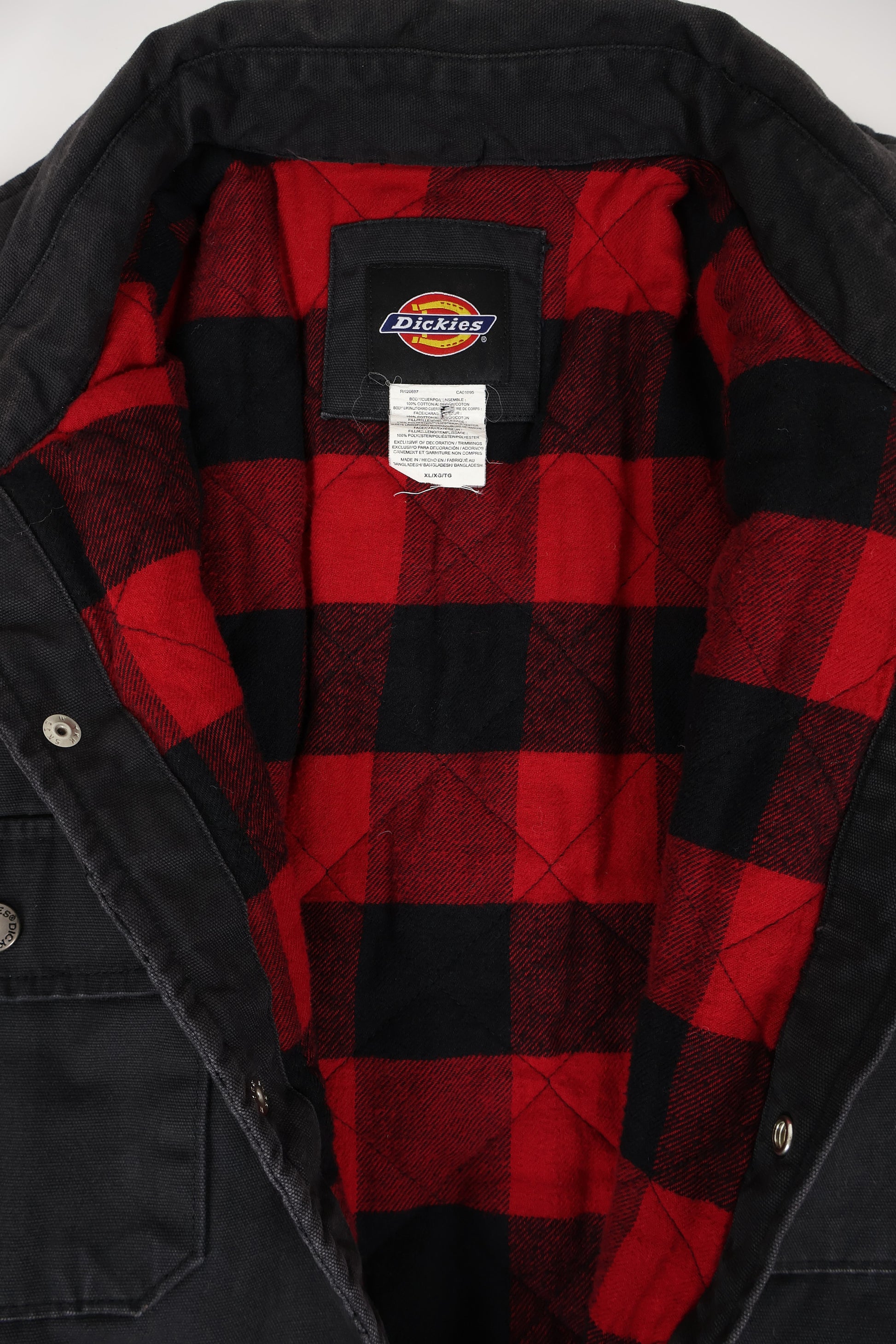 Vintage  Dickies Snap Button Insualted Jacket Image 2