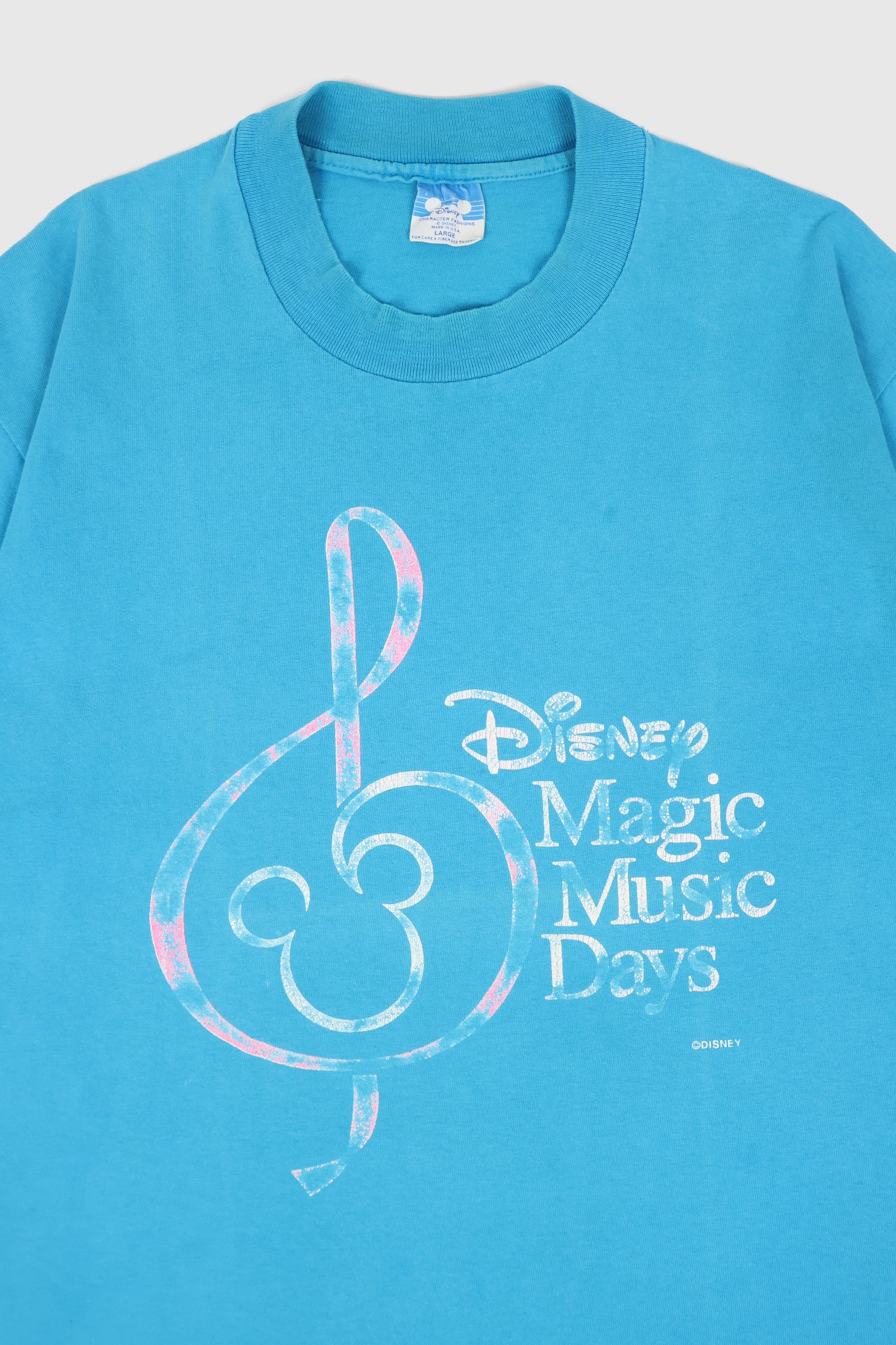 Vintage Disney Music Tee Image 1