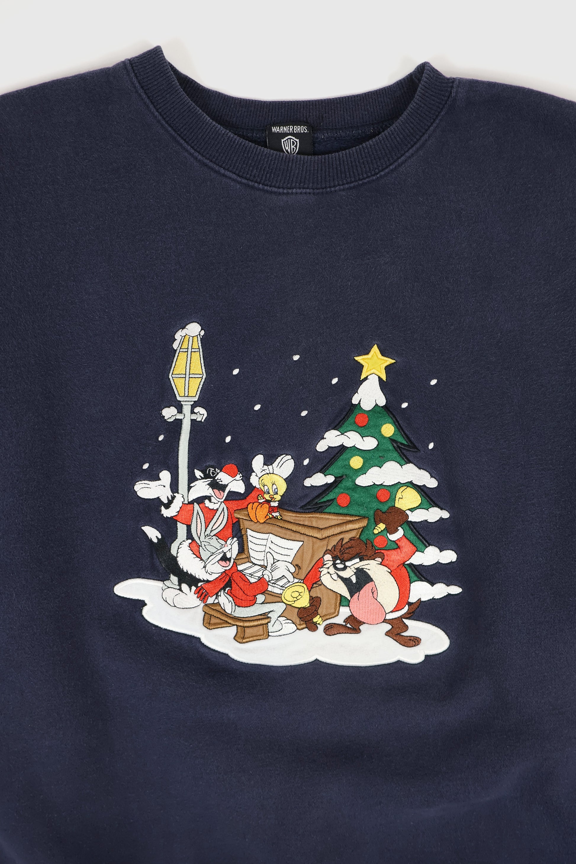 Vintage Looney Tunes Holiday Crewneck Image 1