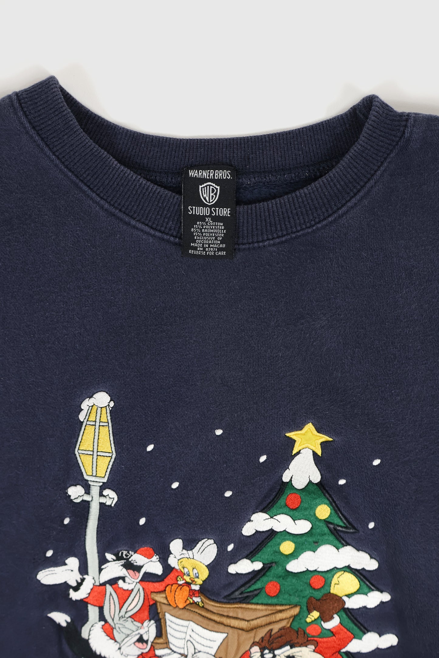 Vintage Looney Tunes Holiday Crewneck Image 2