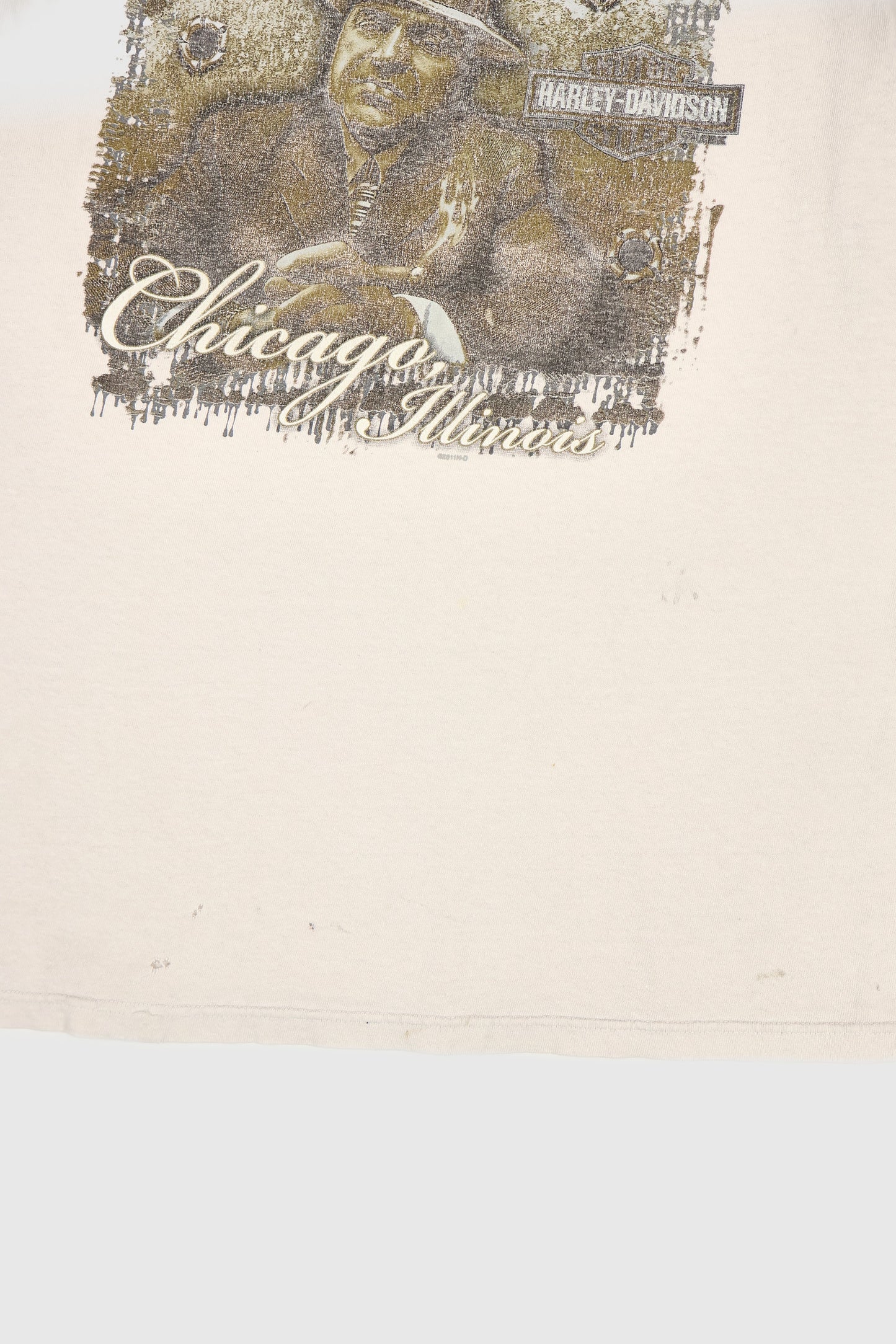Distressed Harley Davidson Tee