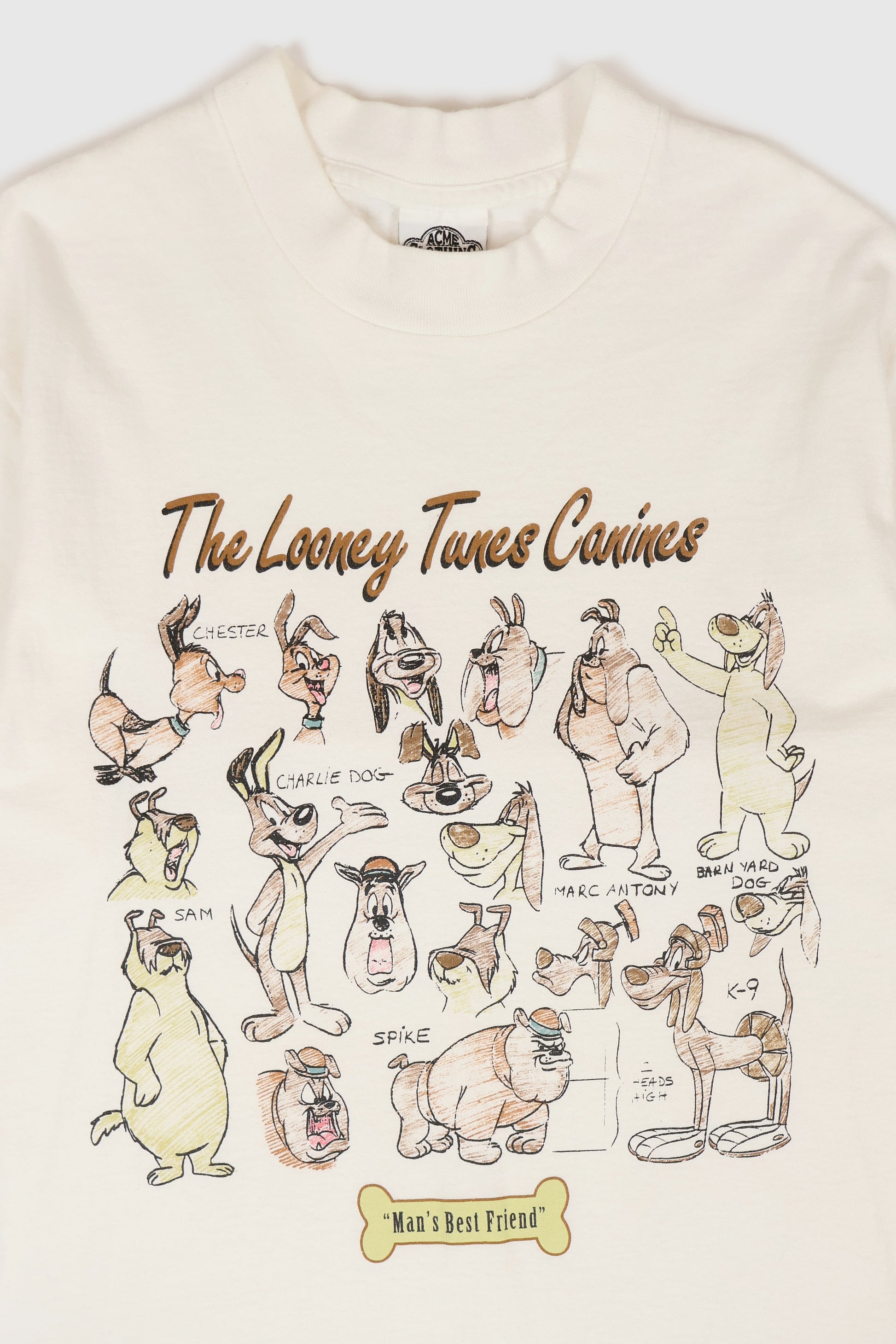 Vintage The Loony Tunes Canines Tee Image 1