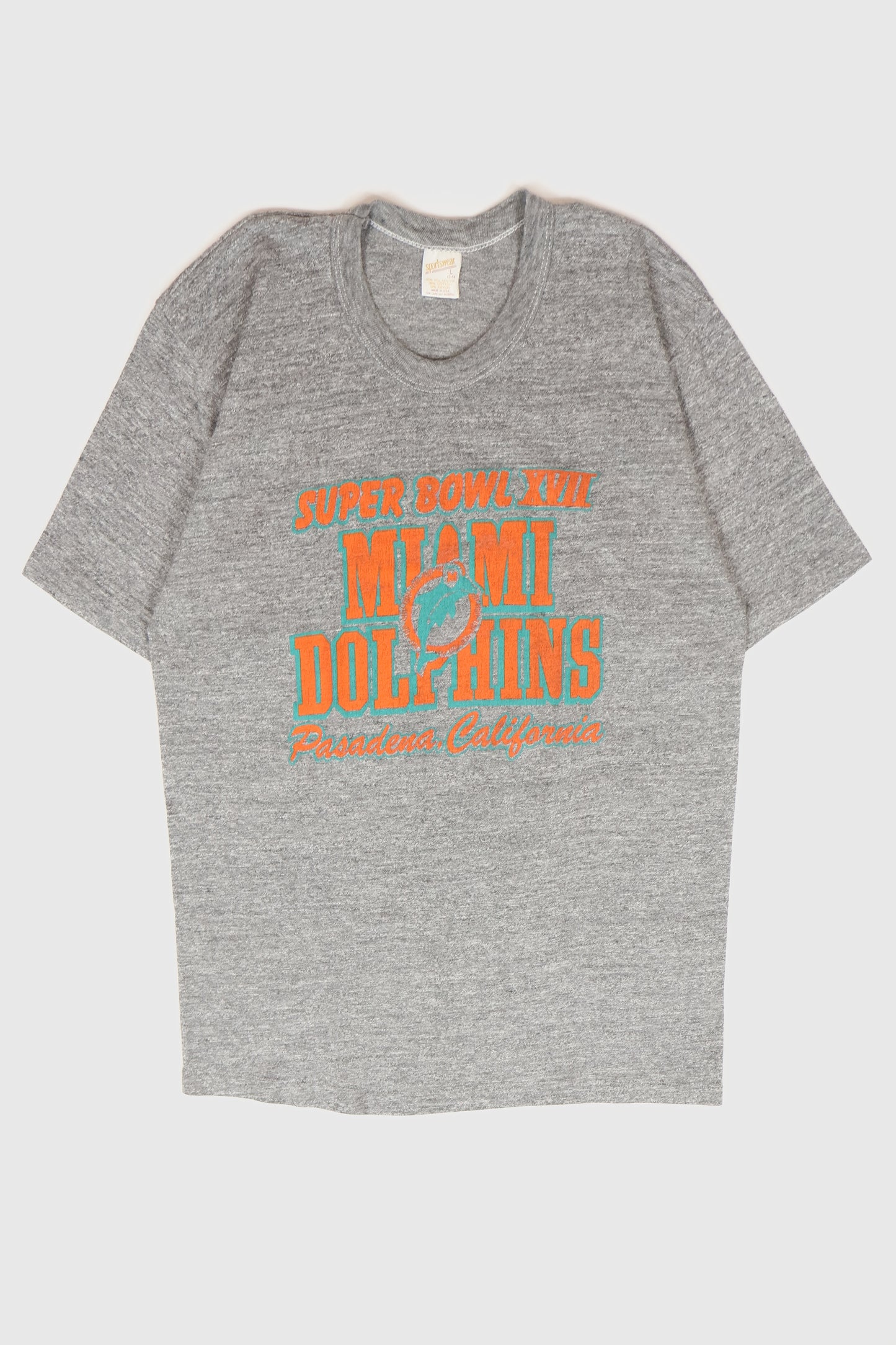 Vintage Miami Dolphins Super Bowl XVII Tee Image 0