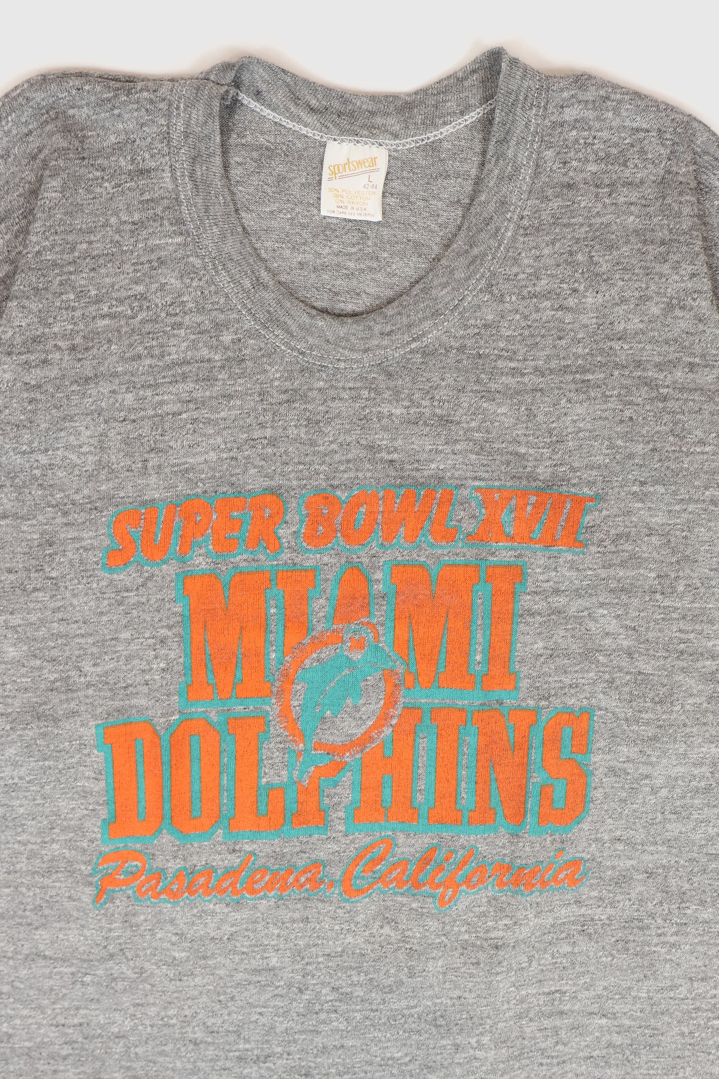 Vintage Miami Dolphins Super Bowl XVII Tee