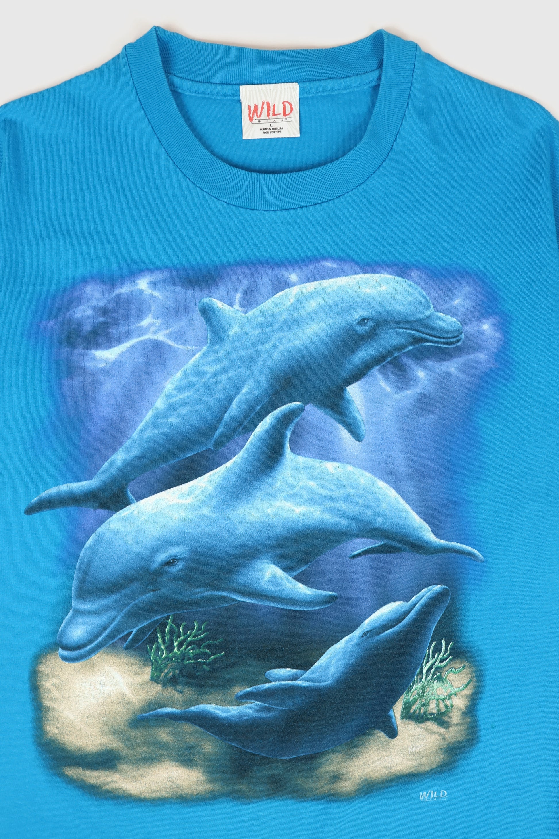 Vintage Dolphins Tee Image 1
