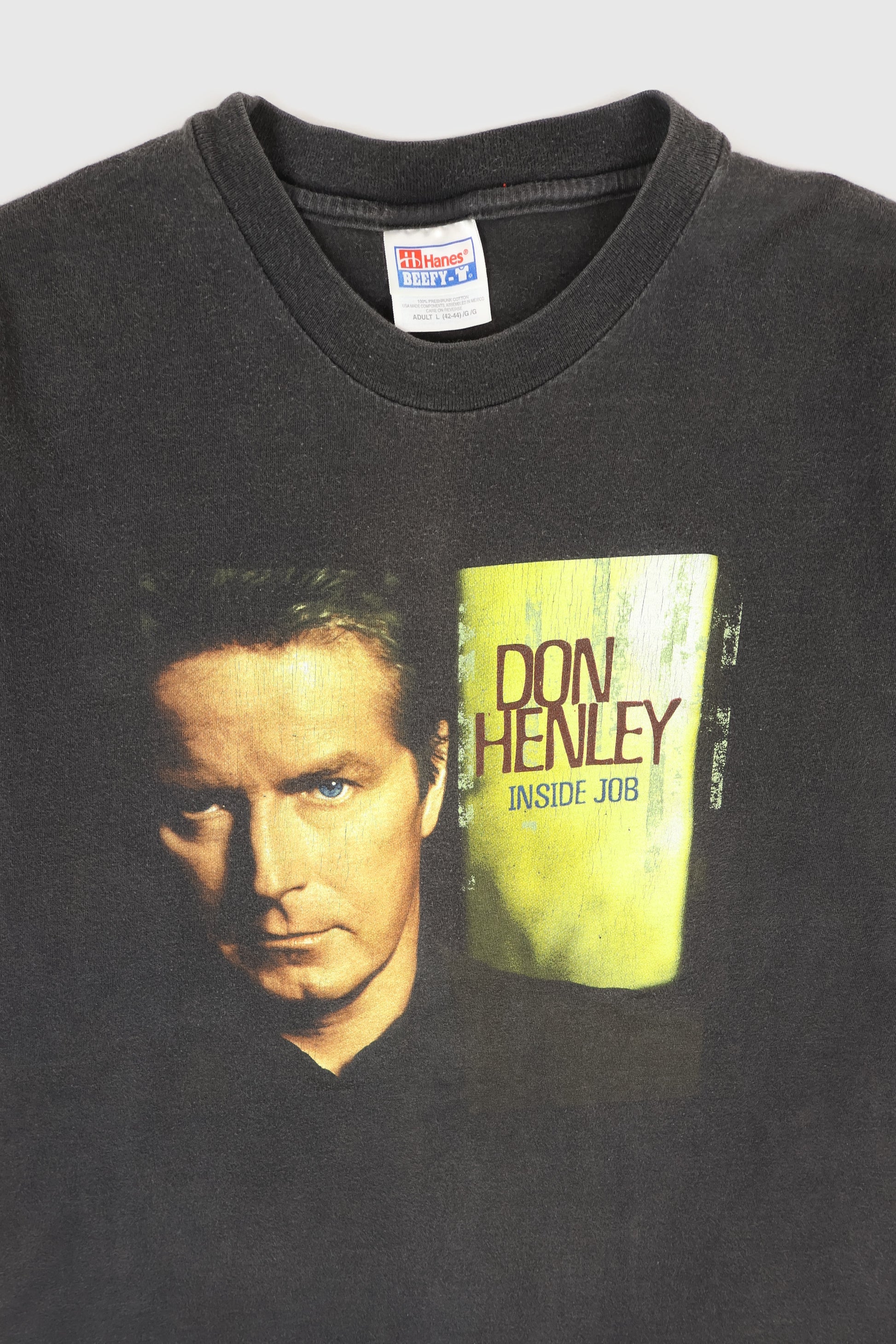 Vintage Don Henley Inside Job Tour 2000 Tee Image 2