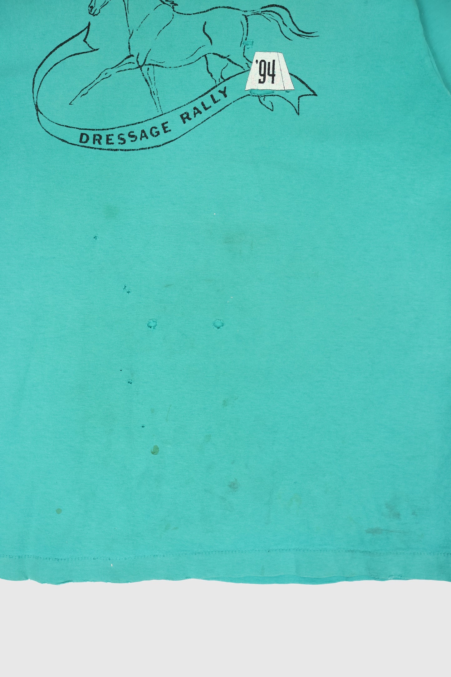 Vintage Distressed Dressage Tee Image 3