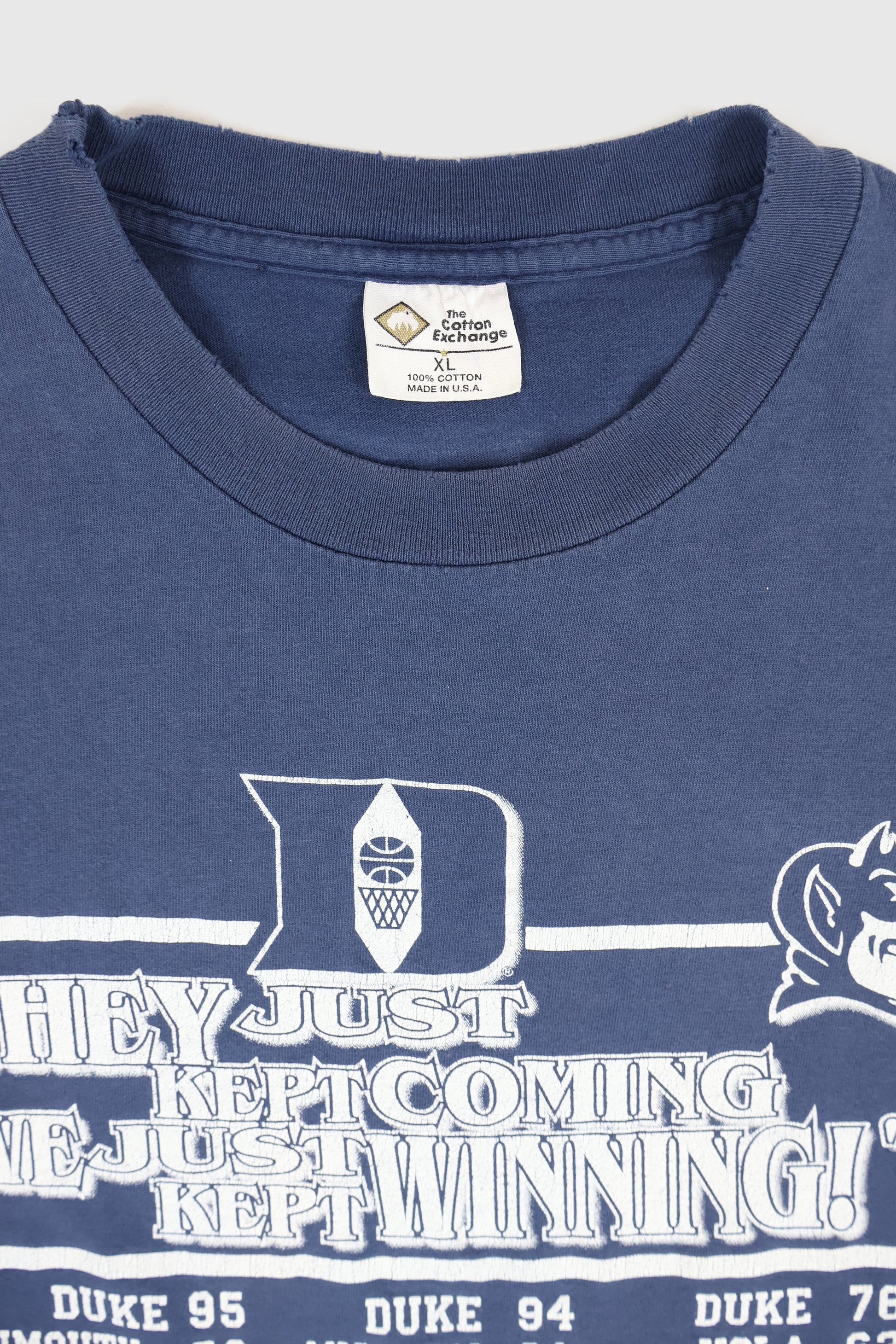 Vintage Duke Basketball 2001 National Champions Tee Image 2