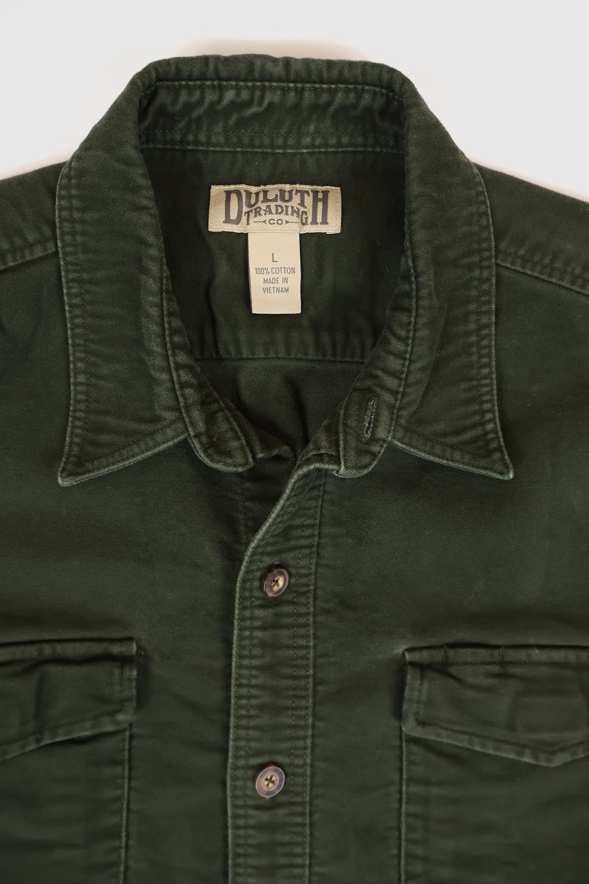 Vintage Heavyweight Duluth Button-Down Shirt Image 2