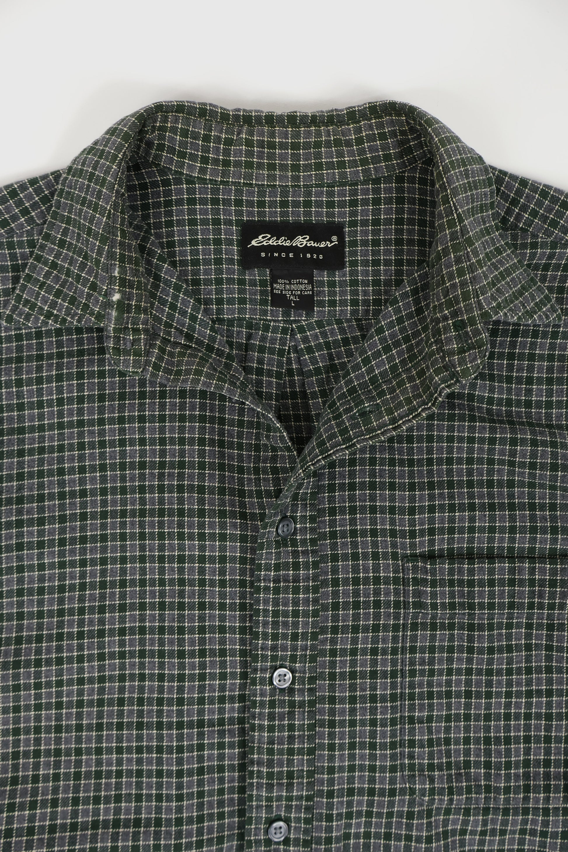 Vintage Eddie Bauer Lightweight Button-Down Shirt Image 2