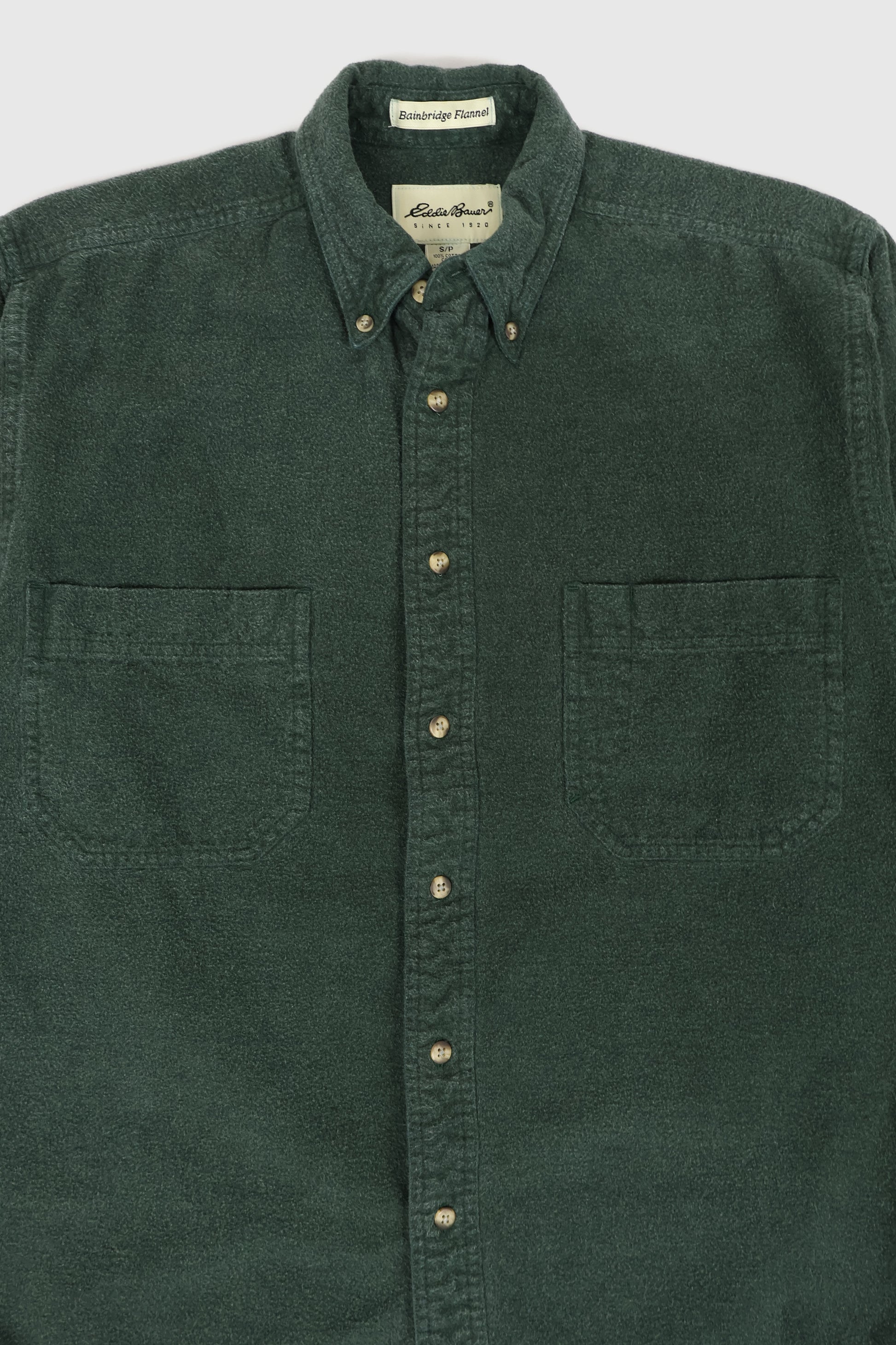 Vintage Eddie Bauer Flannel Button-Down Shirt Image 1
