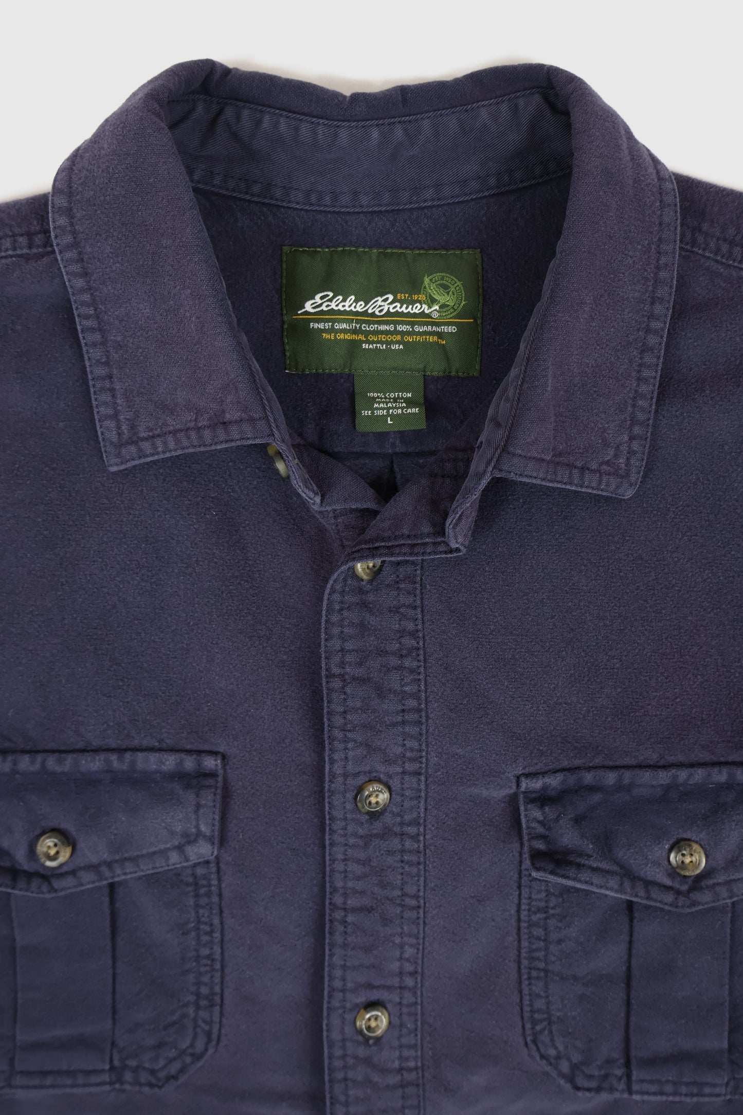 Vintage Eddie Bauer Button-Down Shirt Image 2