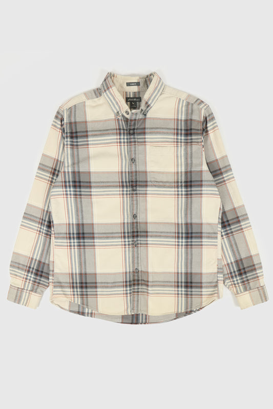 Vintage Eddie Bauer Plaid Button-Down Shirt Image 0