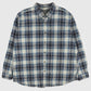 Vintage Eddie Bauer Plaid Flannel Button-Down Shirt Image 0