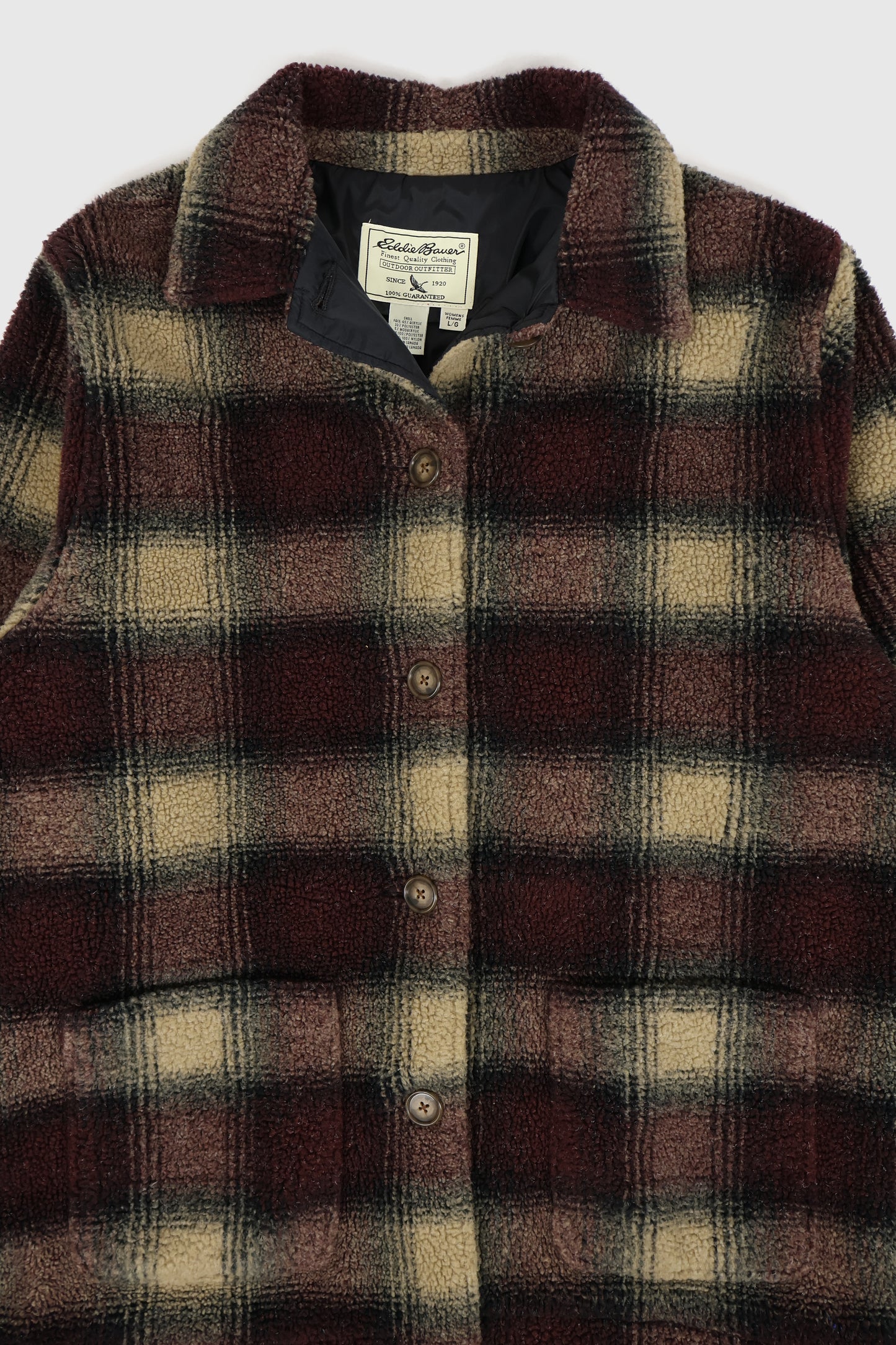 Vintage Eddie Bauer Fleece Jacket Image 2