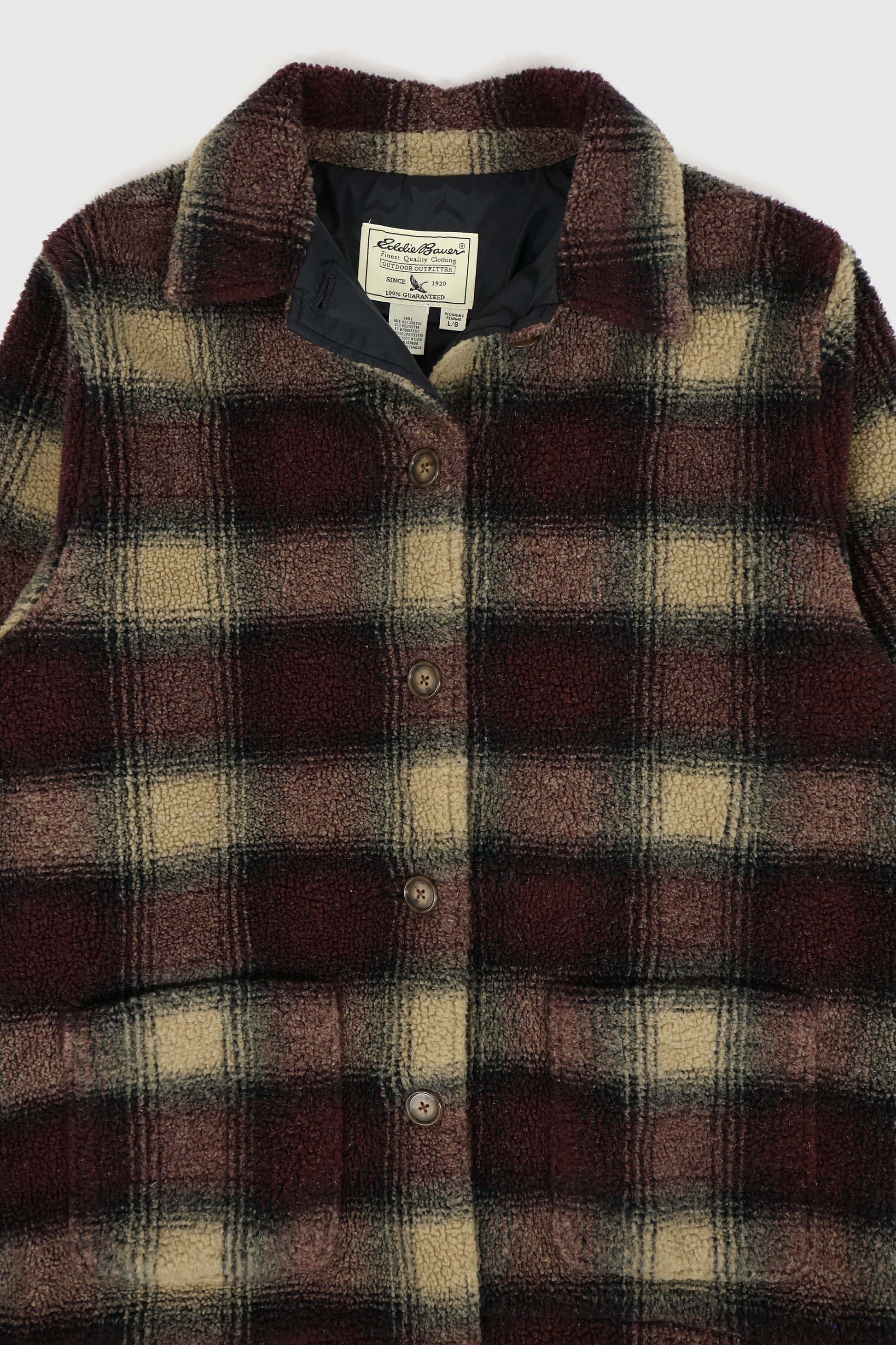 Vintage Eddie Bauer Fleece Jacket Image 2