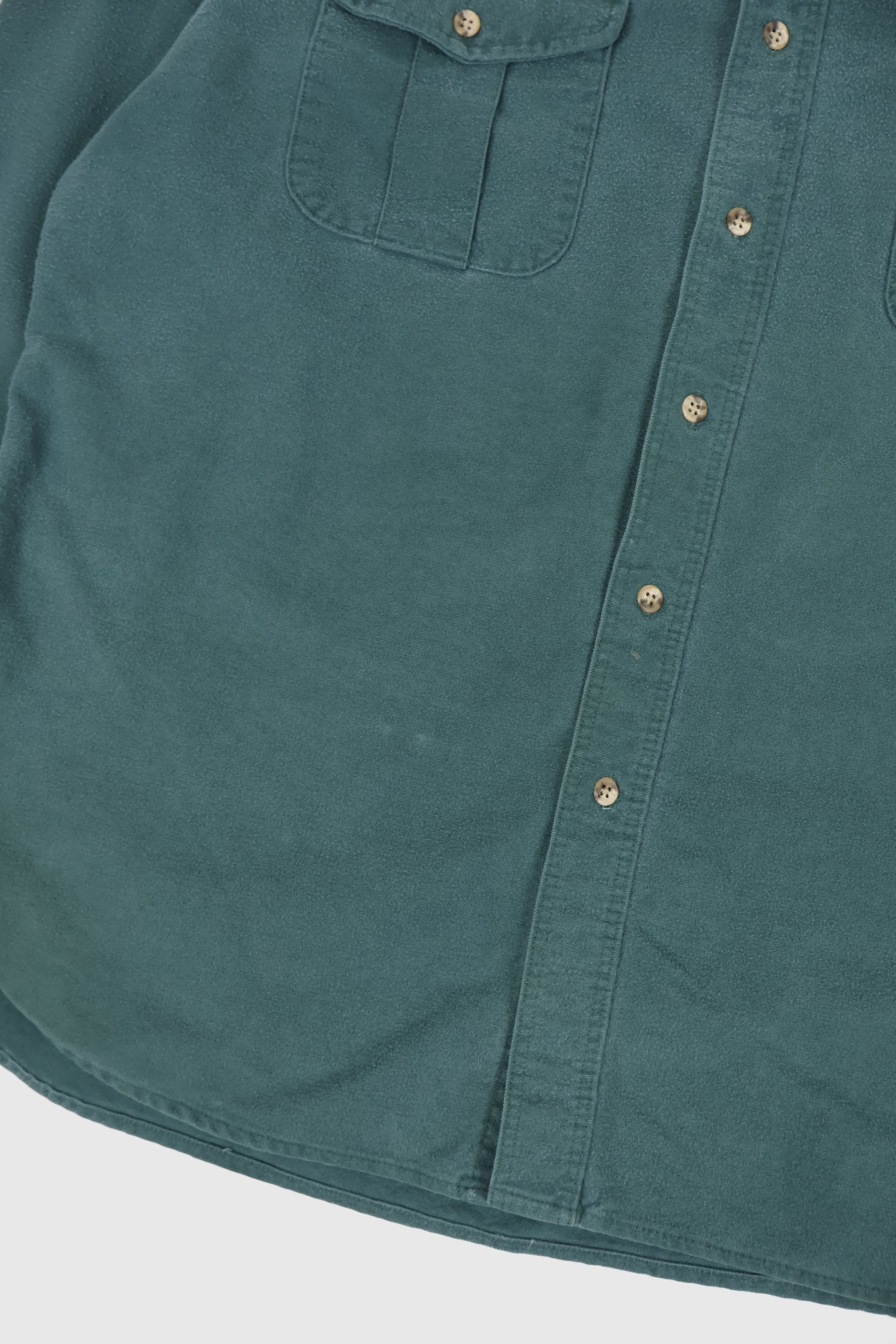 Vintage Eddie Bauer Flannel Button-Down Shirt Image 3