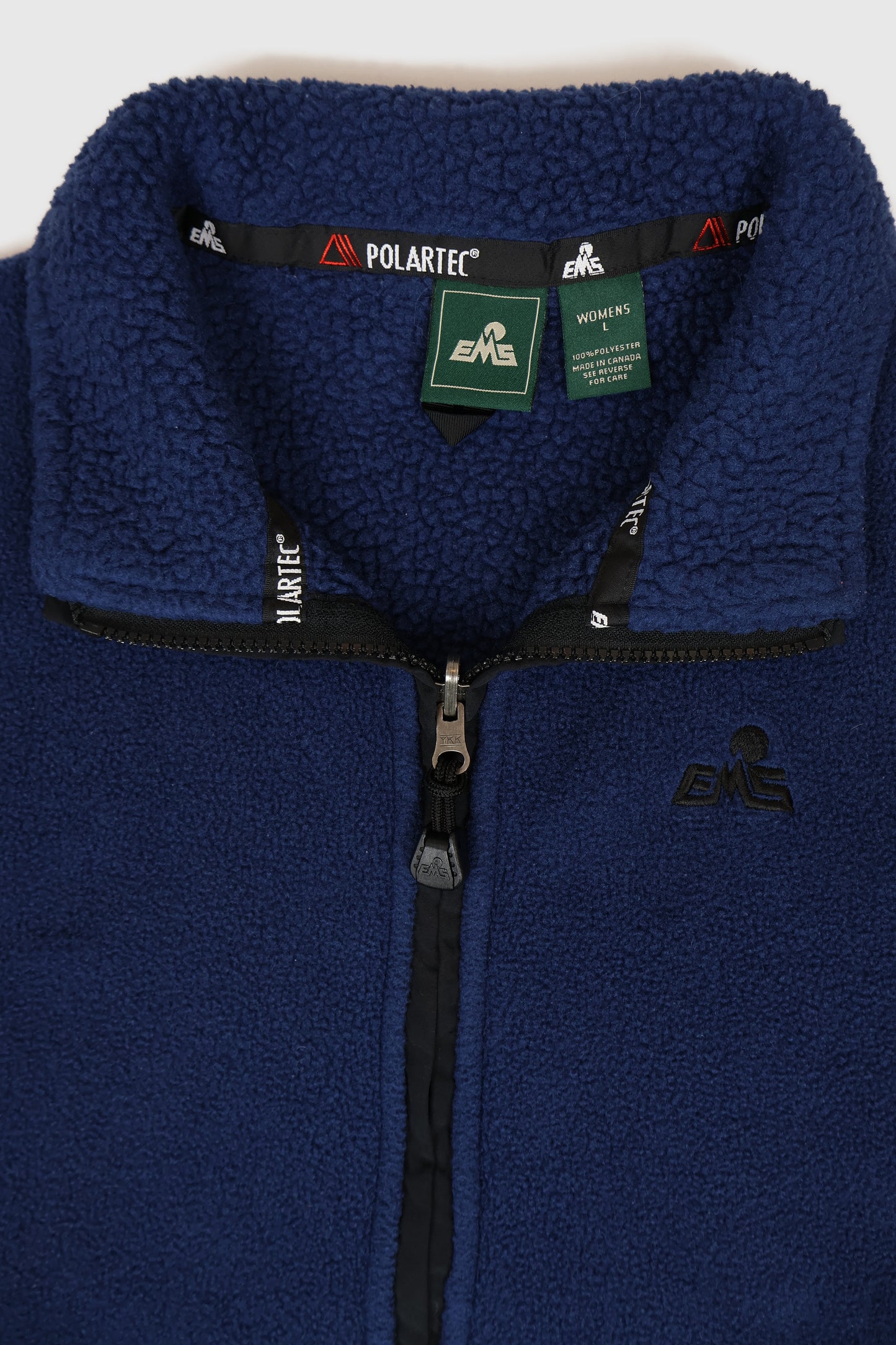 Vintage Eastern Mountain Sports Fleece Vest Image 2