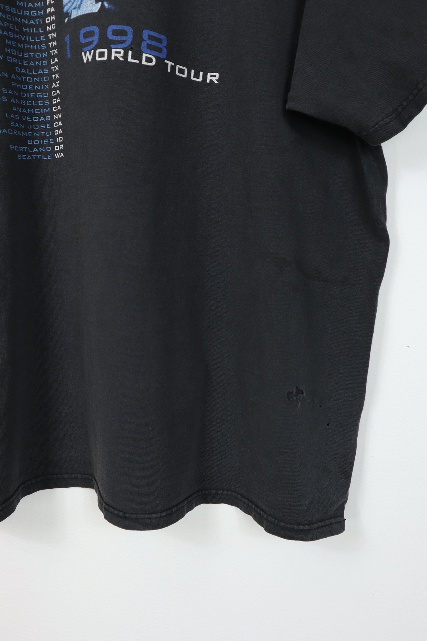 Vintage 1998 Eric Clapton World Tour Tee