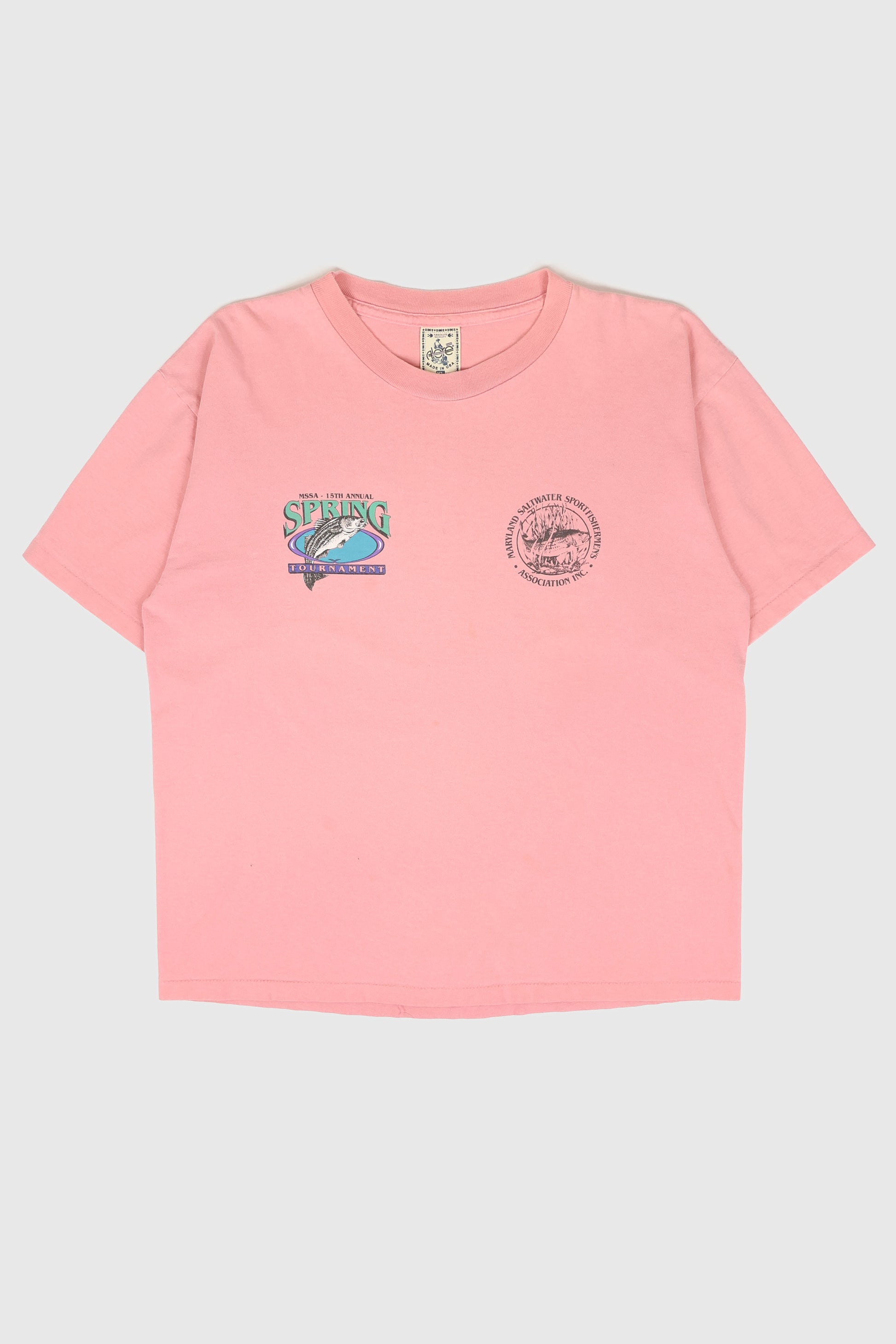 Vintage Spring Fishing Tournament Tee Image 0