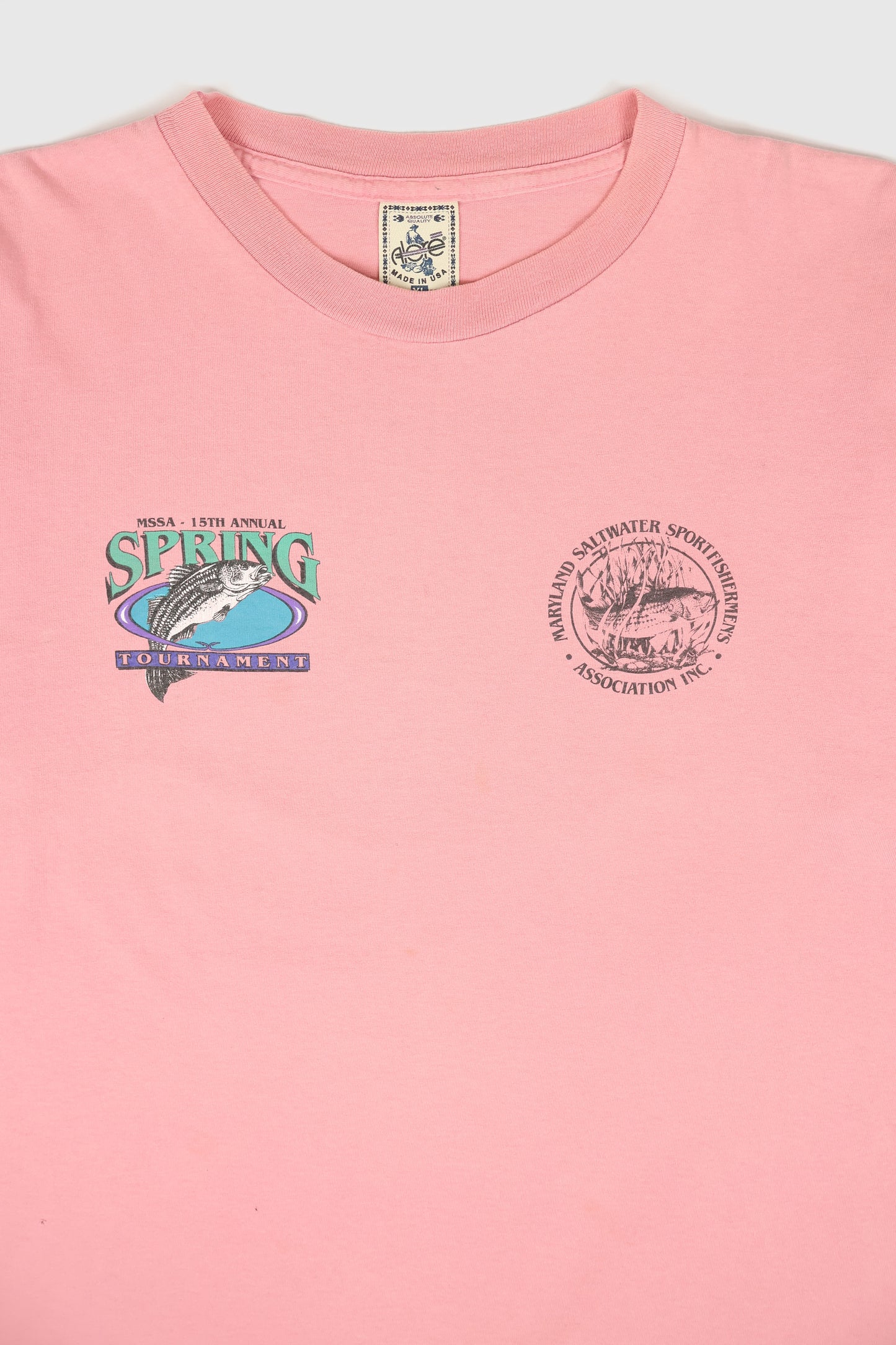 Vintage Spring Fishing Tournament Tee Image 2