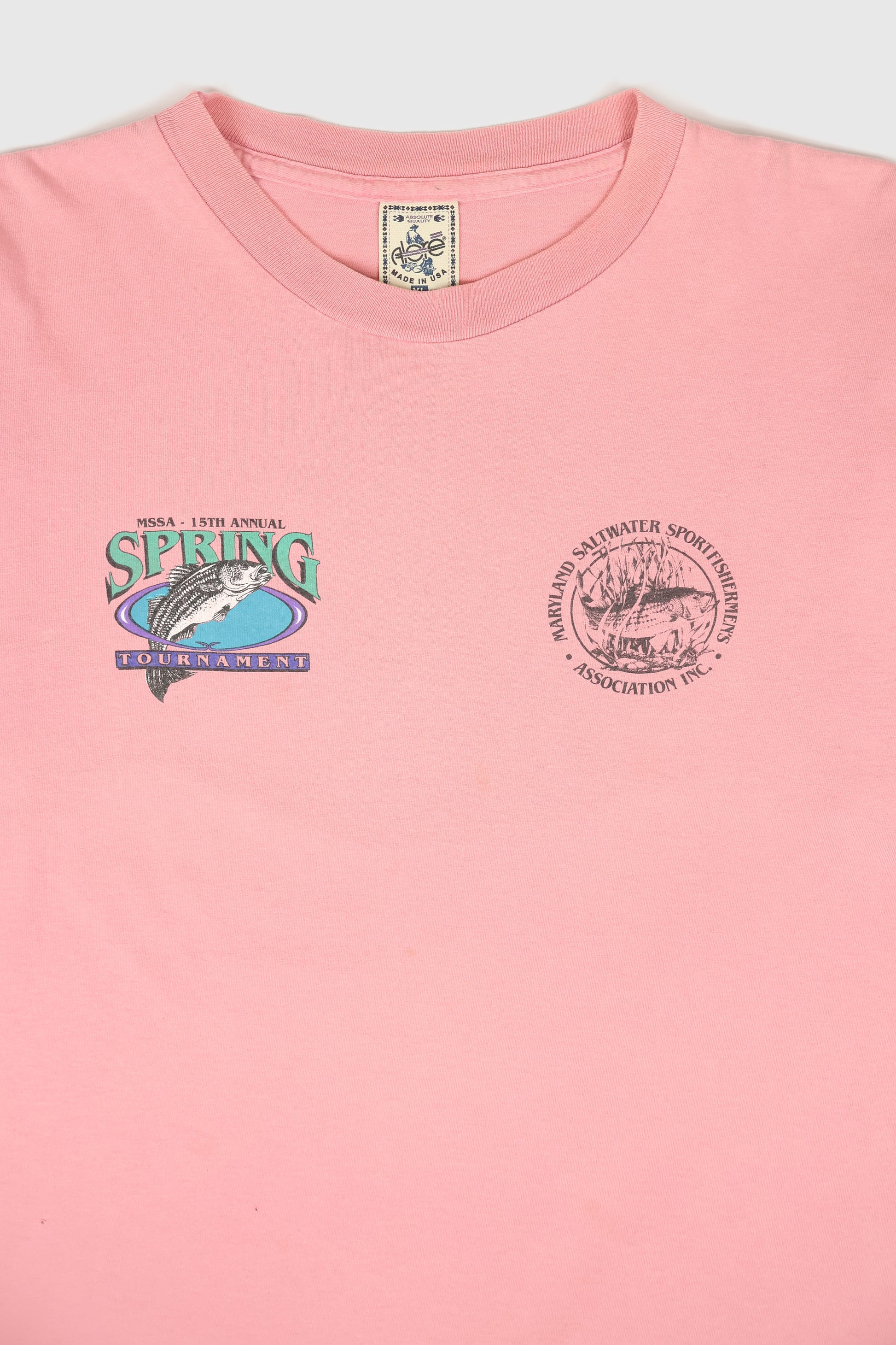 Vintage Spring Fishing Tournament Tee Image 2