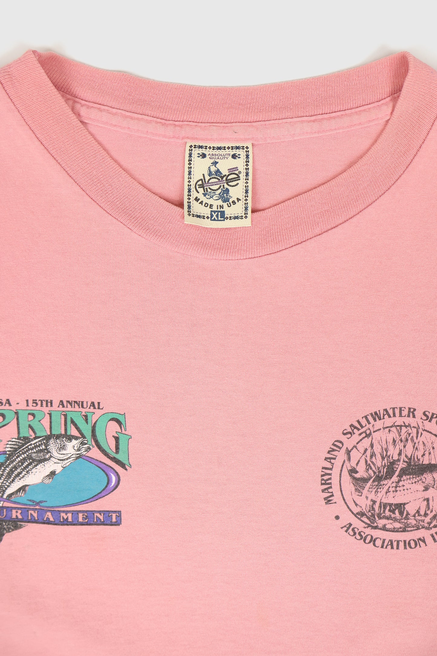 Vintage Spring Fishing Tournament Tee Image 3