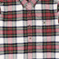 Vintage Elbow Patch Flannel Button-Down Shirt Image 1
