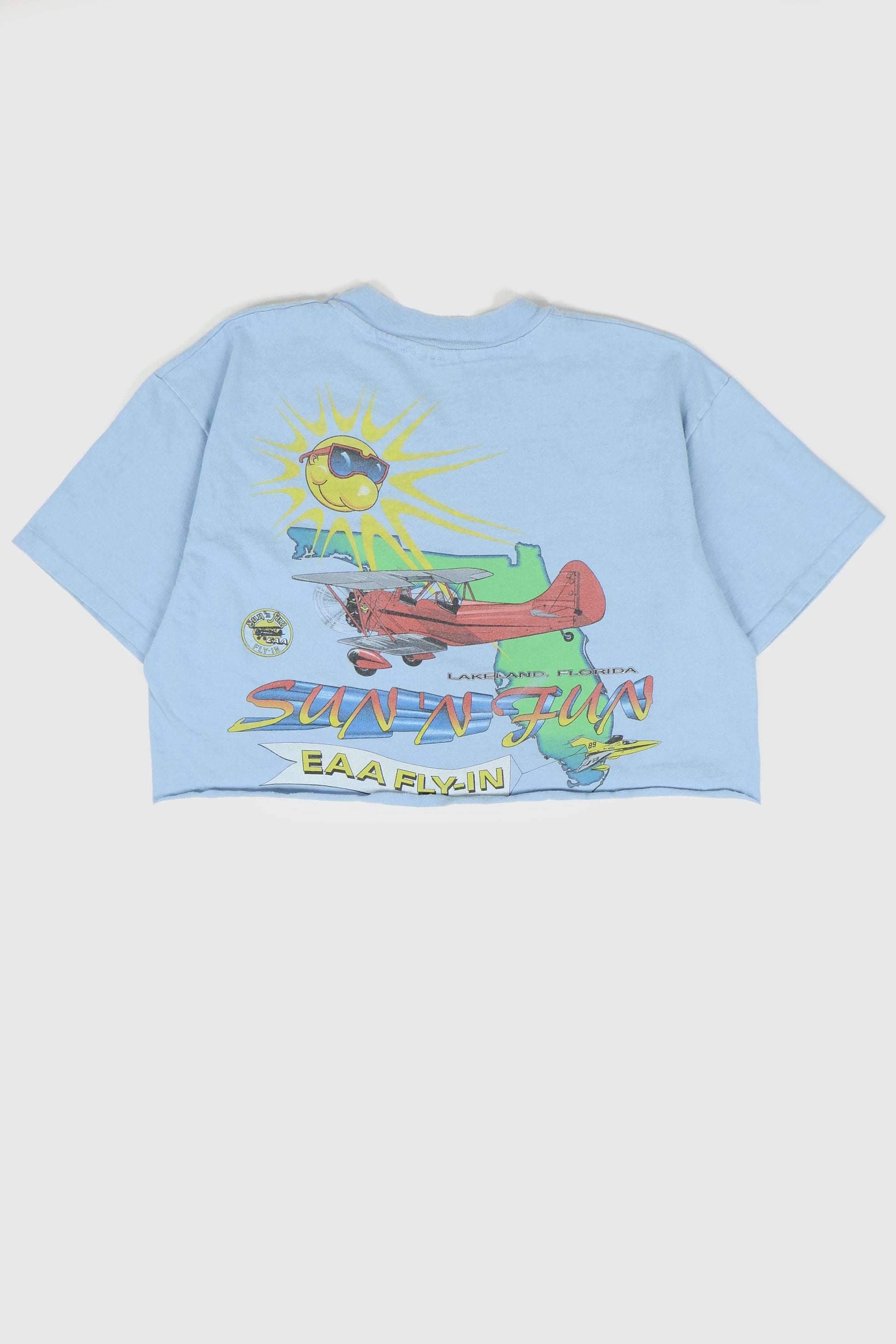Vintage Cropped Florida Sun 'n Fun Tee Image 1